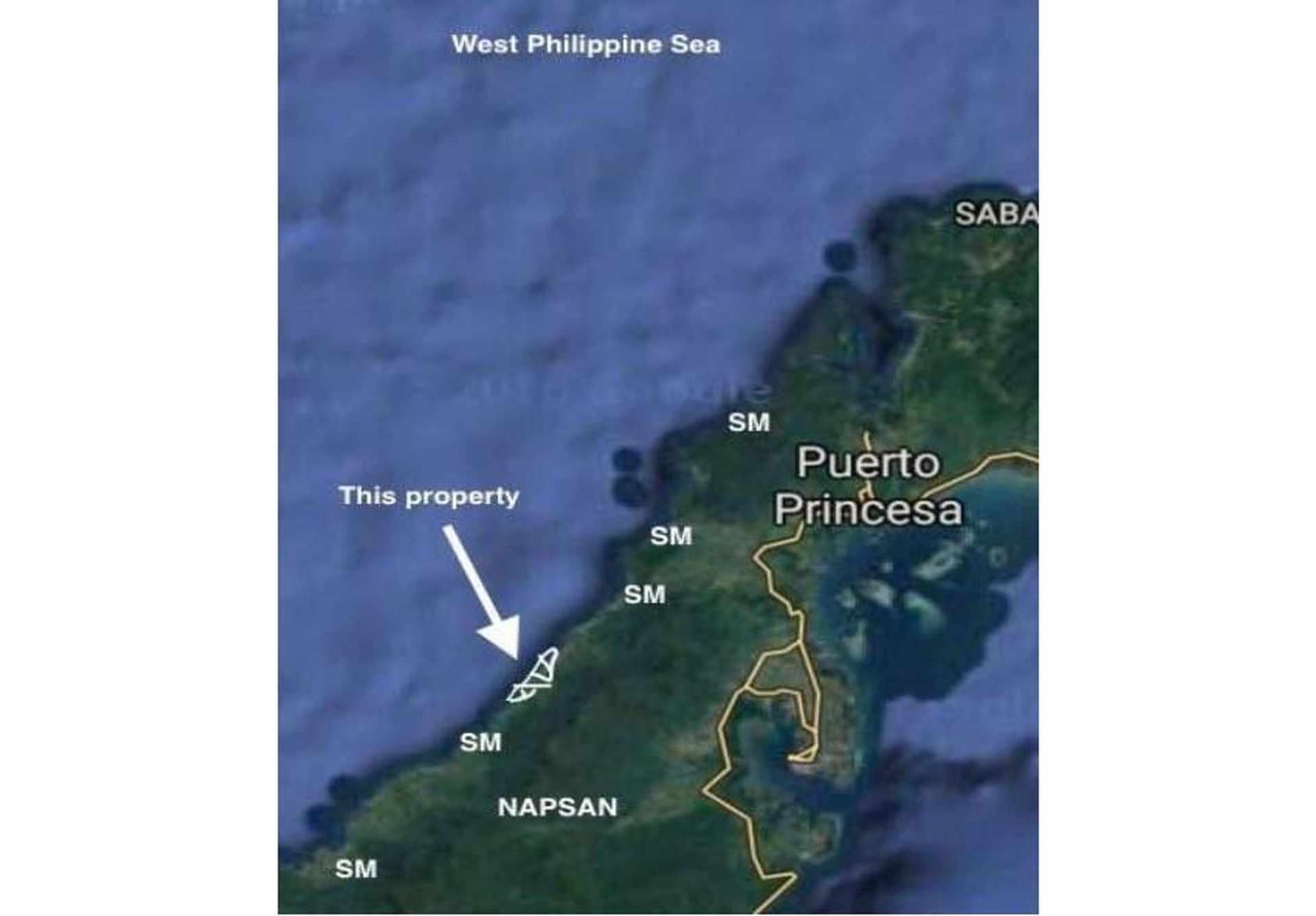 Land in Inagauan, Palawan 11154769