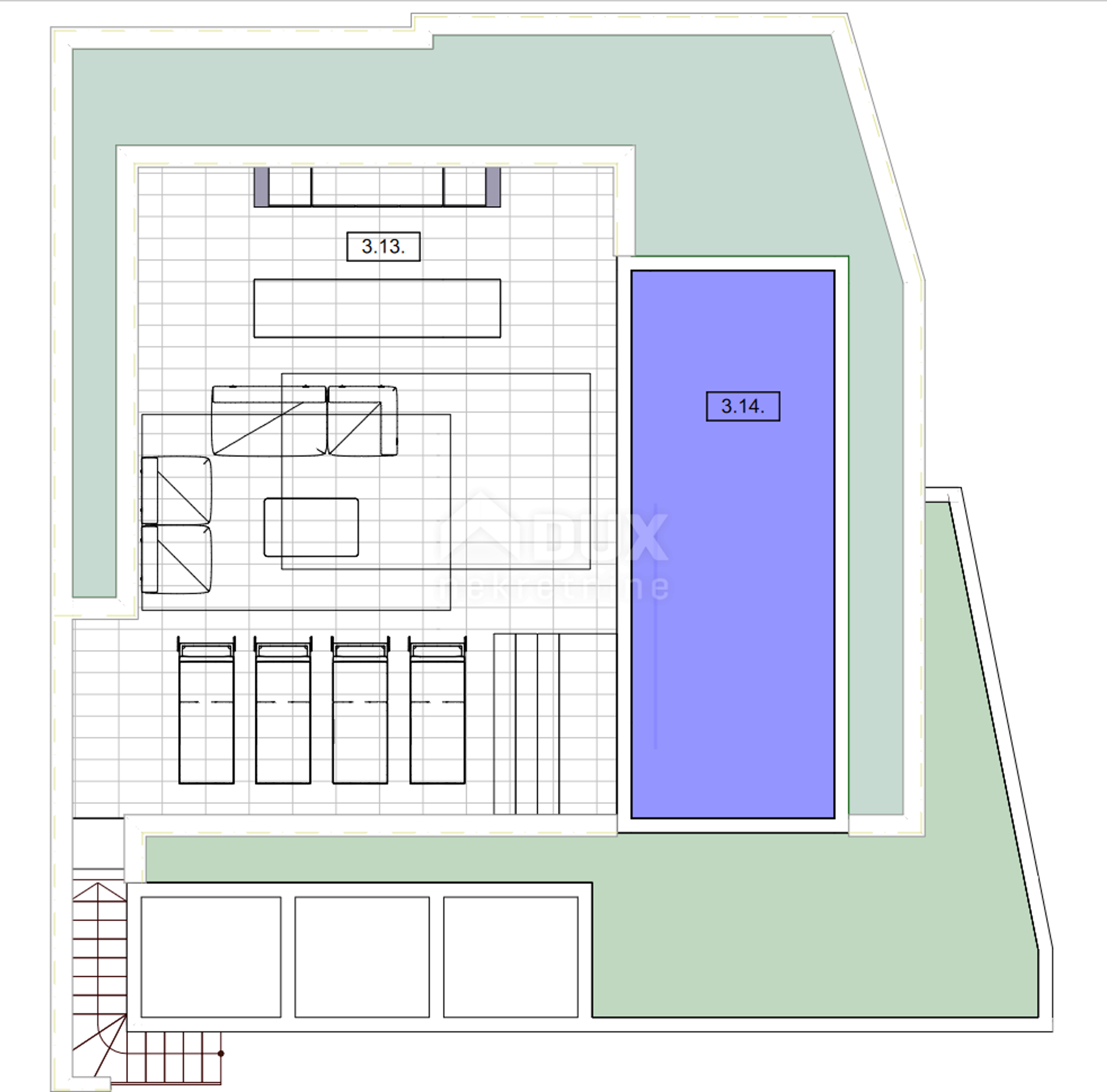 Condominio en Krk, Primorje-Gorski Kotar County 11159799