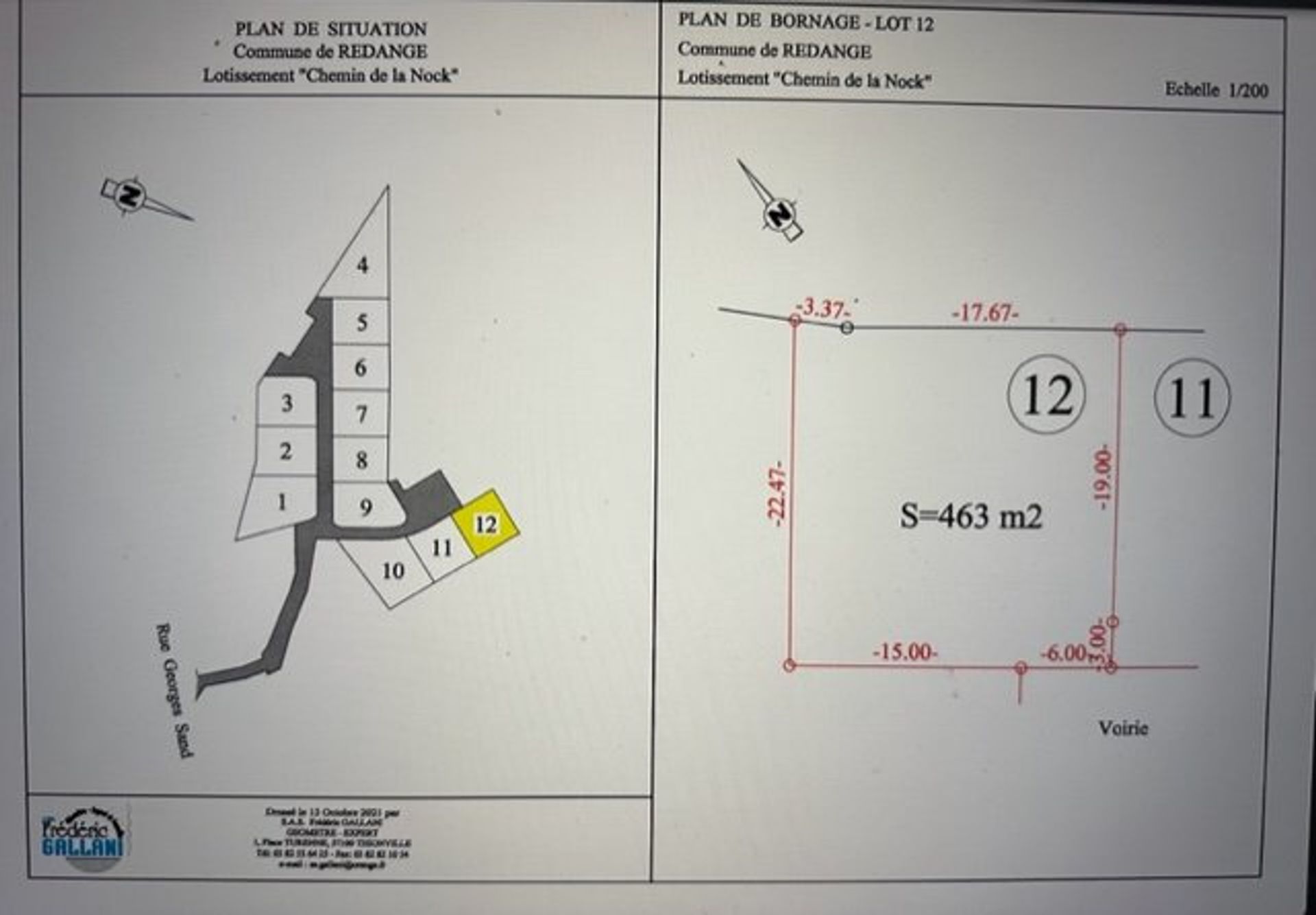 Jord i Rédange, Moselle 11172671