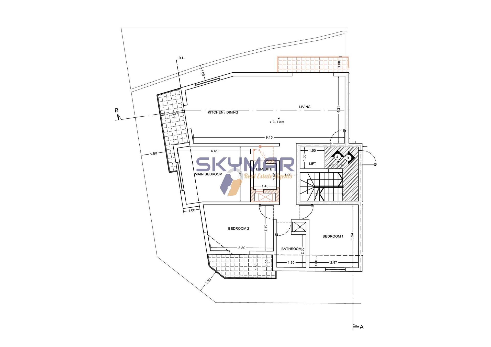 Kondominium w Magtab, Naxxar 11174588