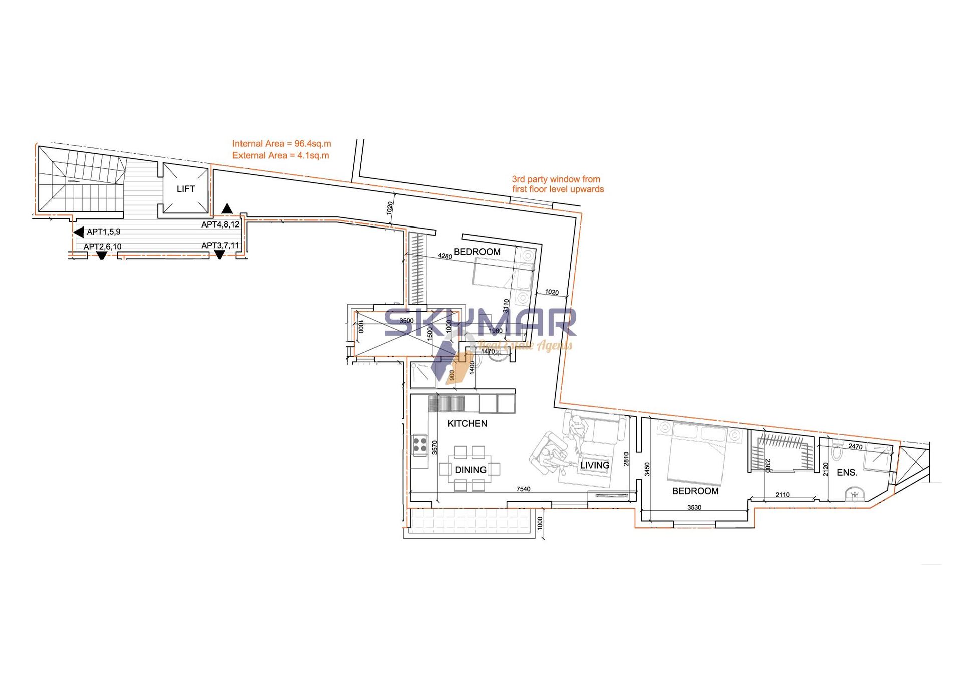 Kondominium w Birkirkara, Birkirkara 11174613