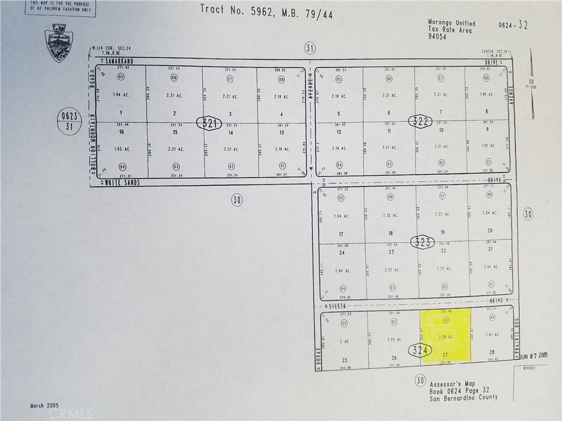 Land in Twentynine Palms, California 11177310