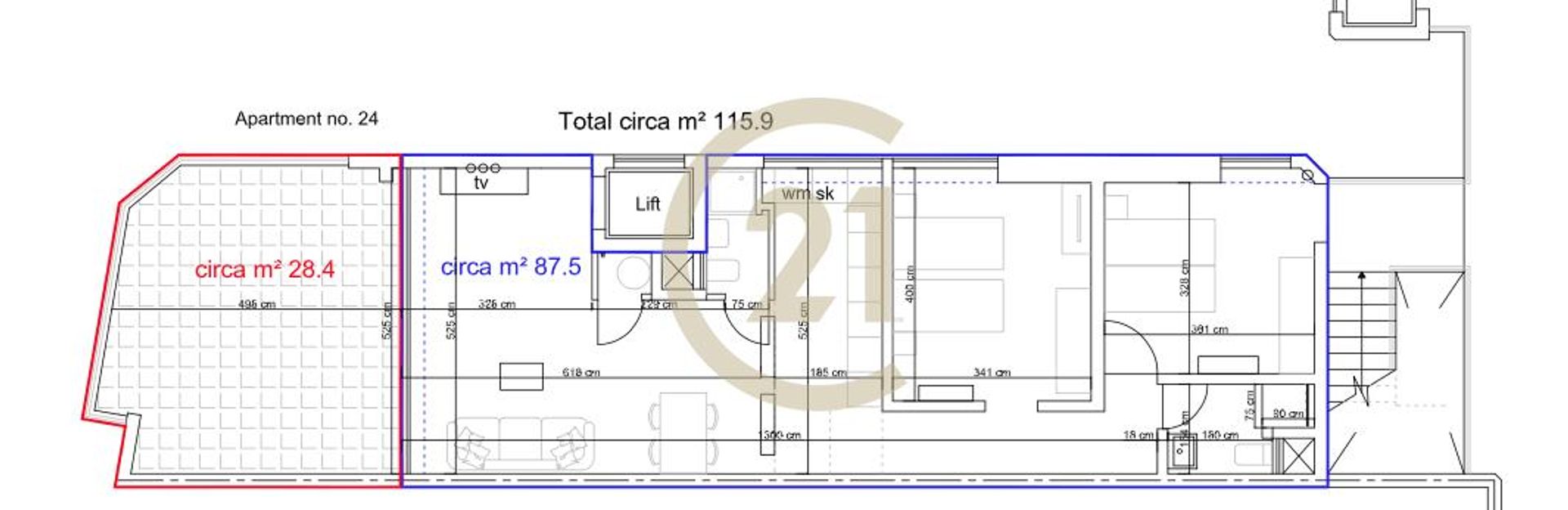 Condominium in Mellieha,  11177955