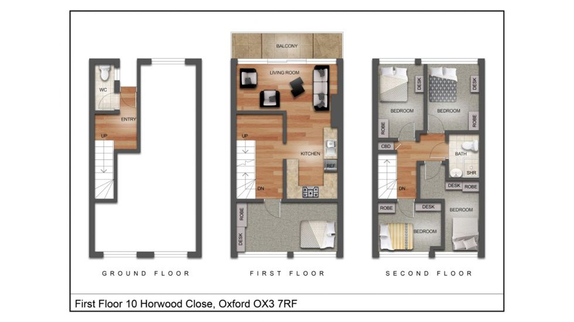 rumah dalam Headington, Oxfordshire 11179284