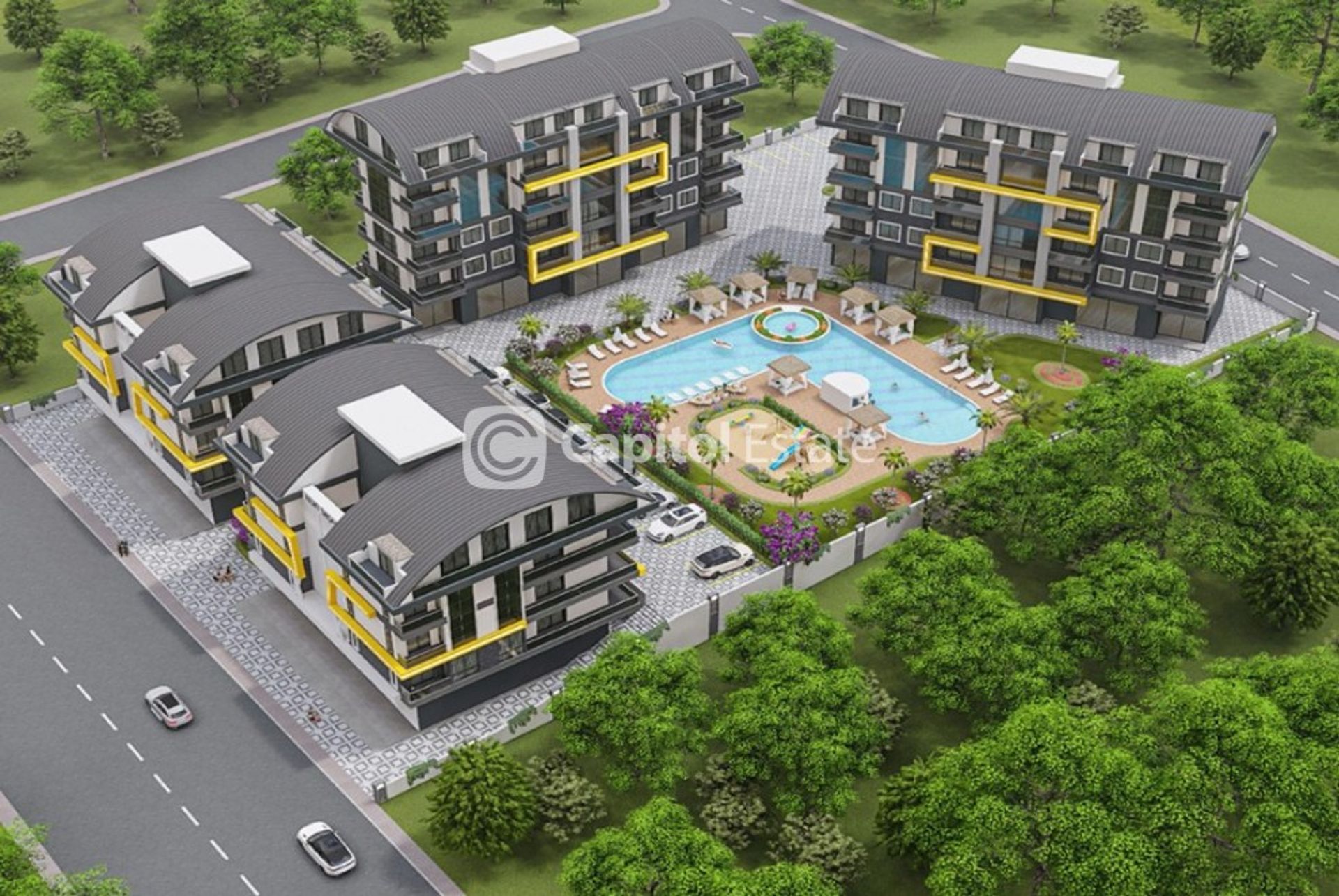 Condominio nel Kestel, Antalya 11180369