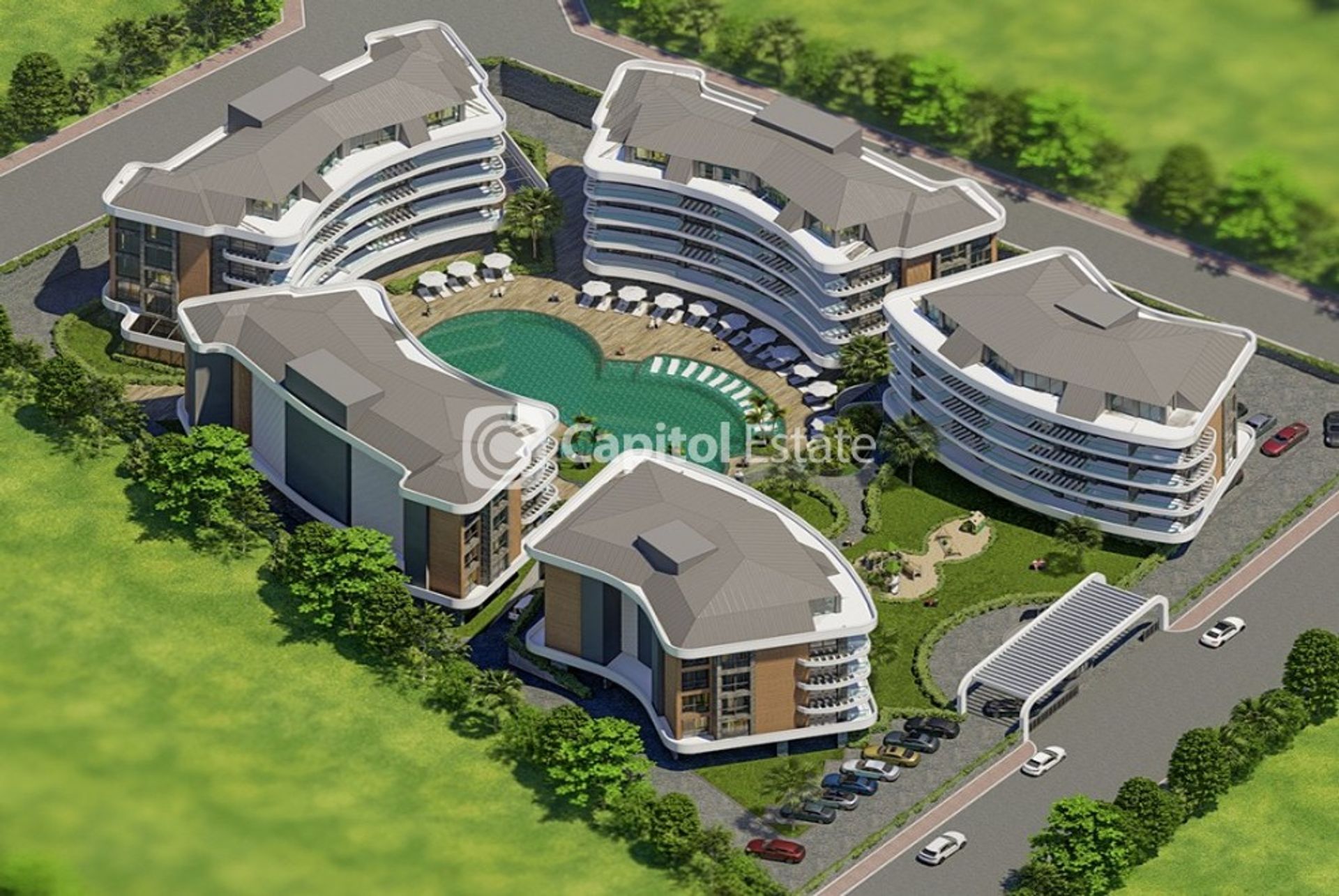 Condominio en Oba, Antalya 11180370