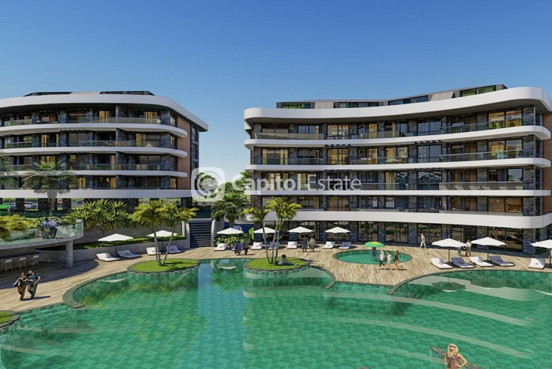 Condominio en Oba, Antalya 11180370