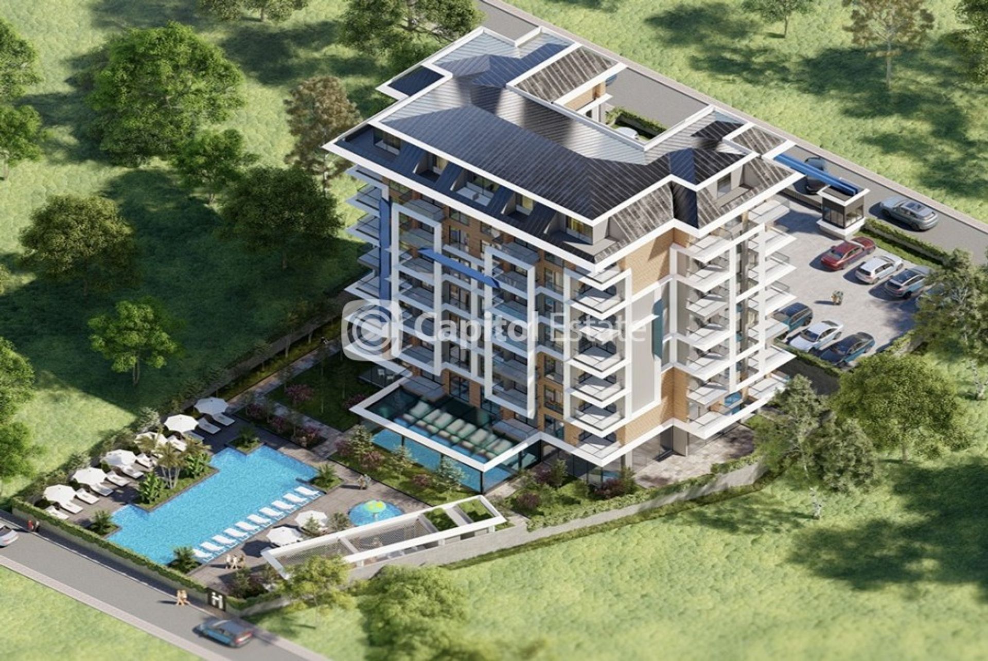 Condominium in Avsallar, Antalya 11180378