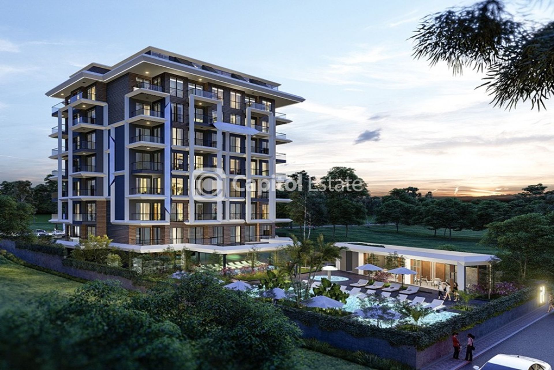 Condominium in Avsallar, Antalya 11180378