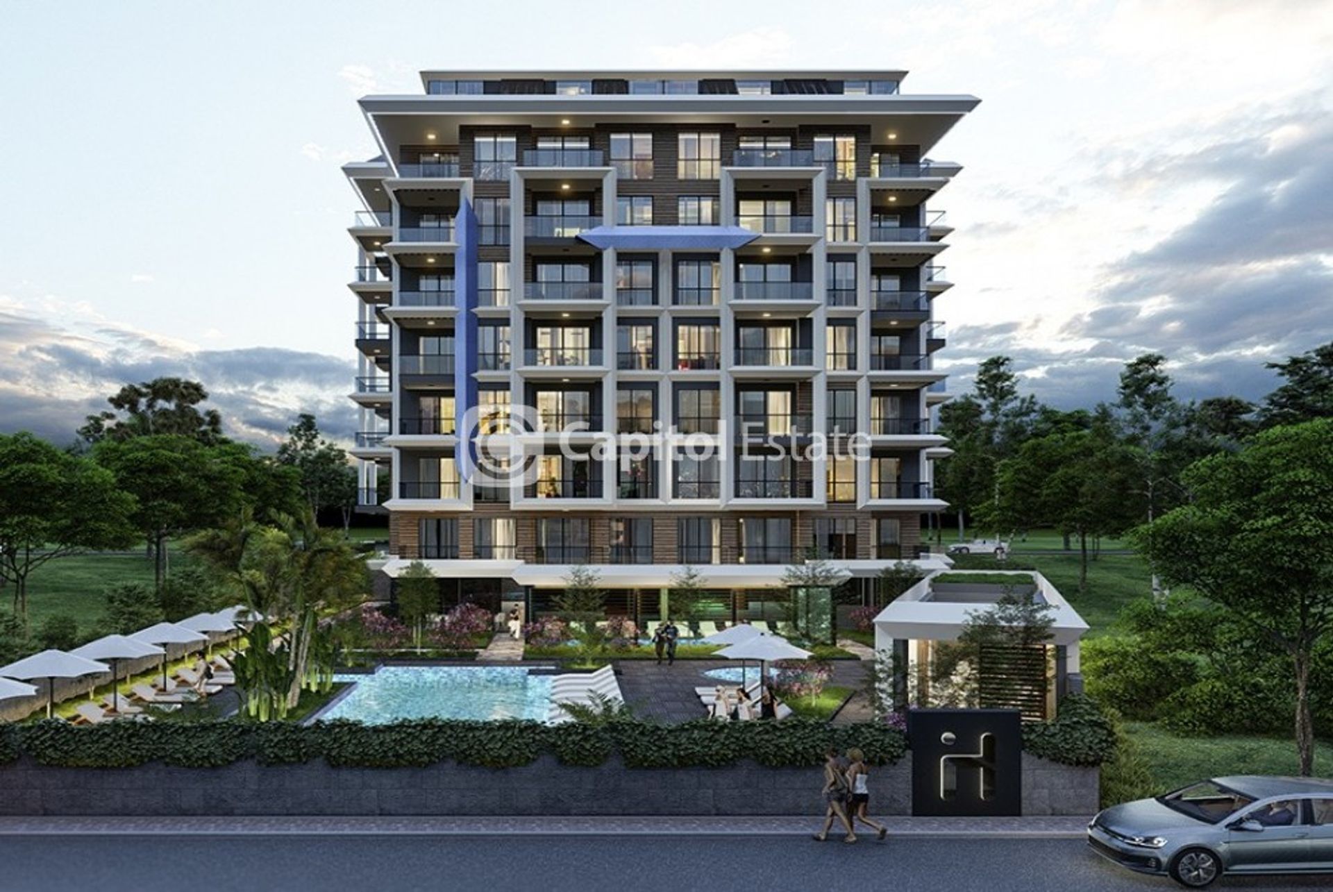 Condominium in Avsallar, Antalya 11180378