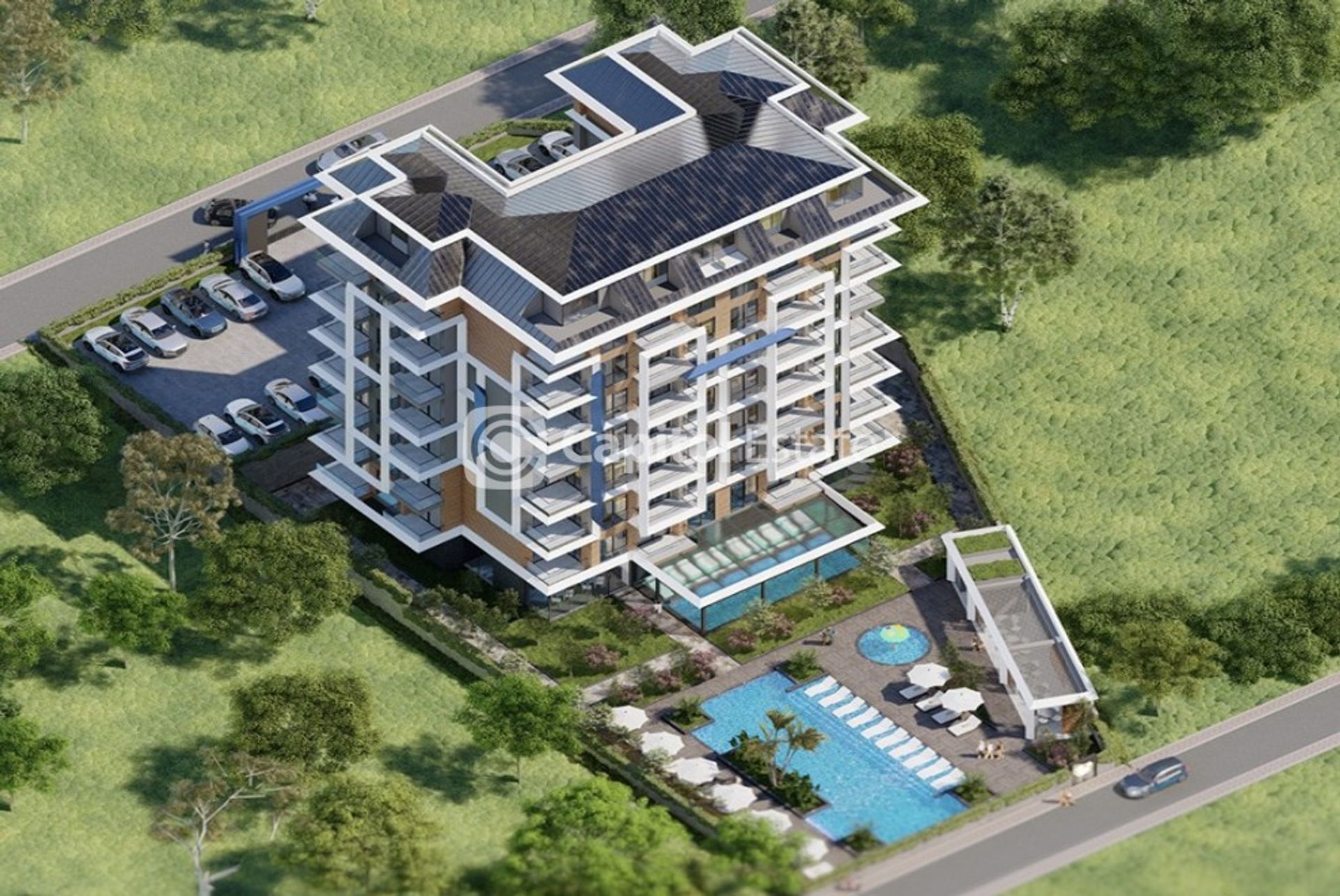 Condominium in Avsallar, Antalya 11180378