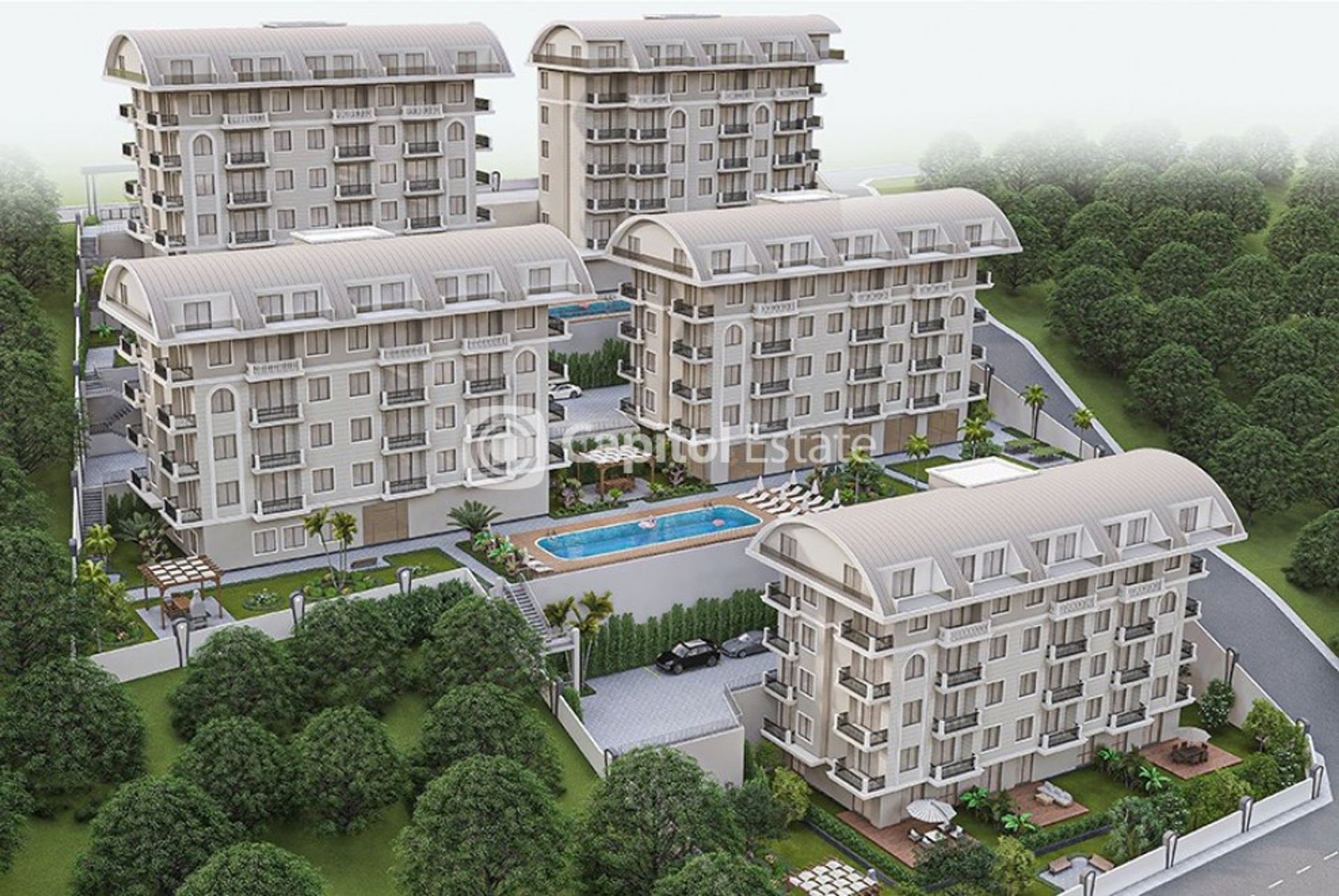 Condominio en Konaklı, Antalya 11180386