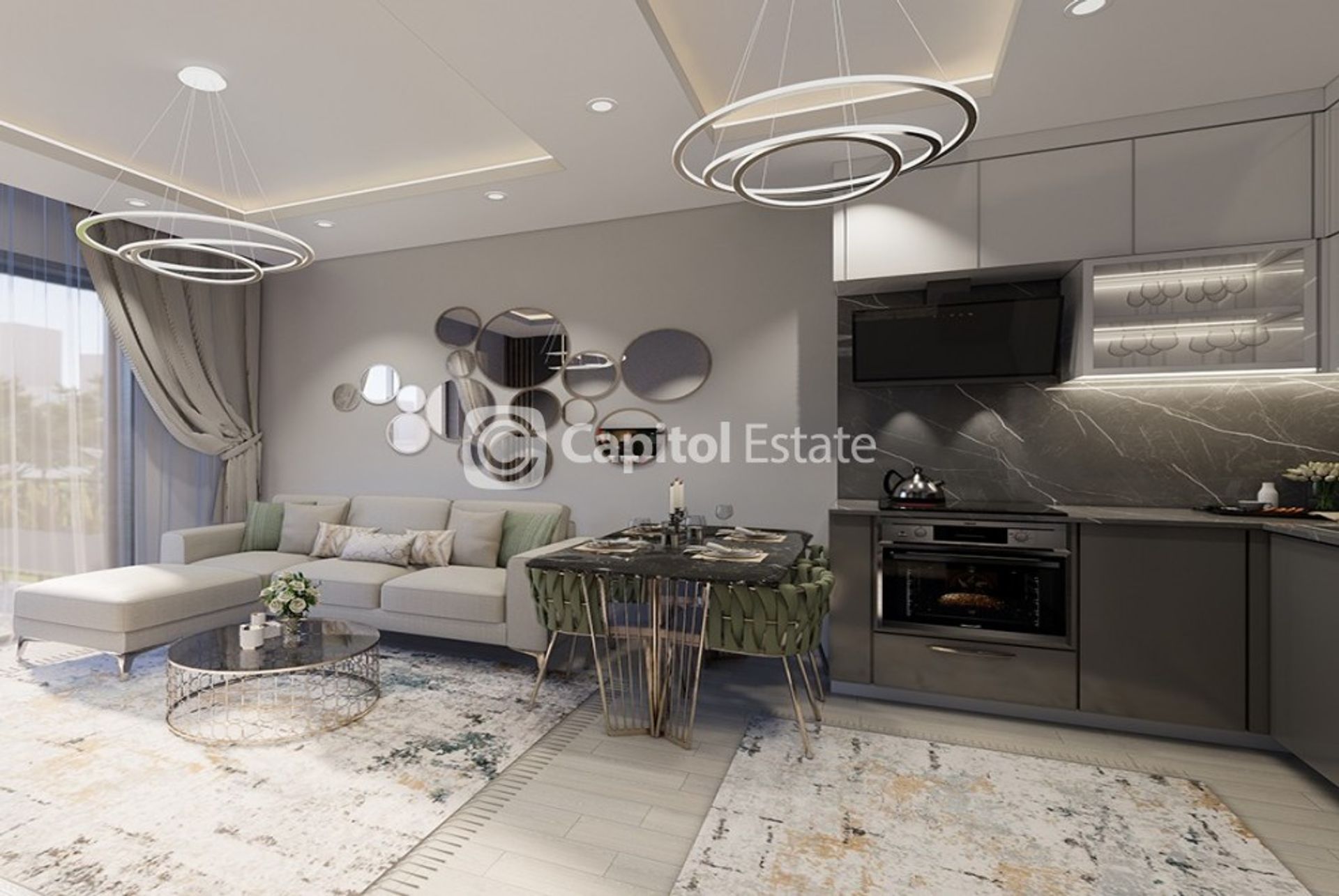 Condominio nel Oba, Antalya 11180415