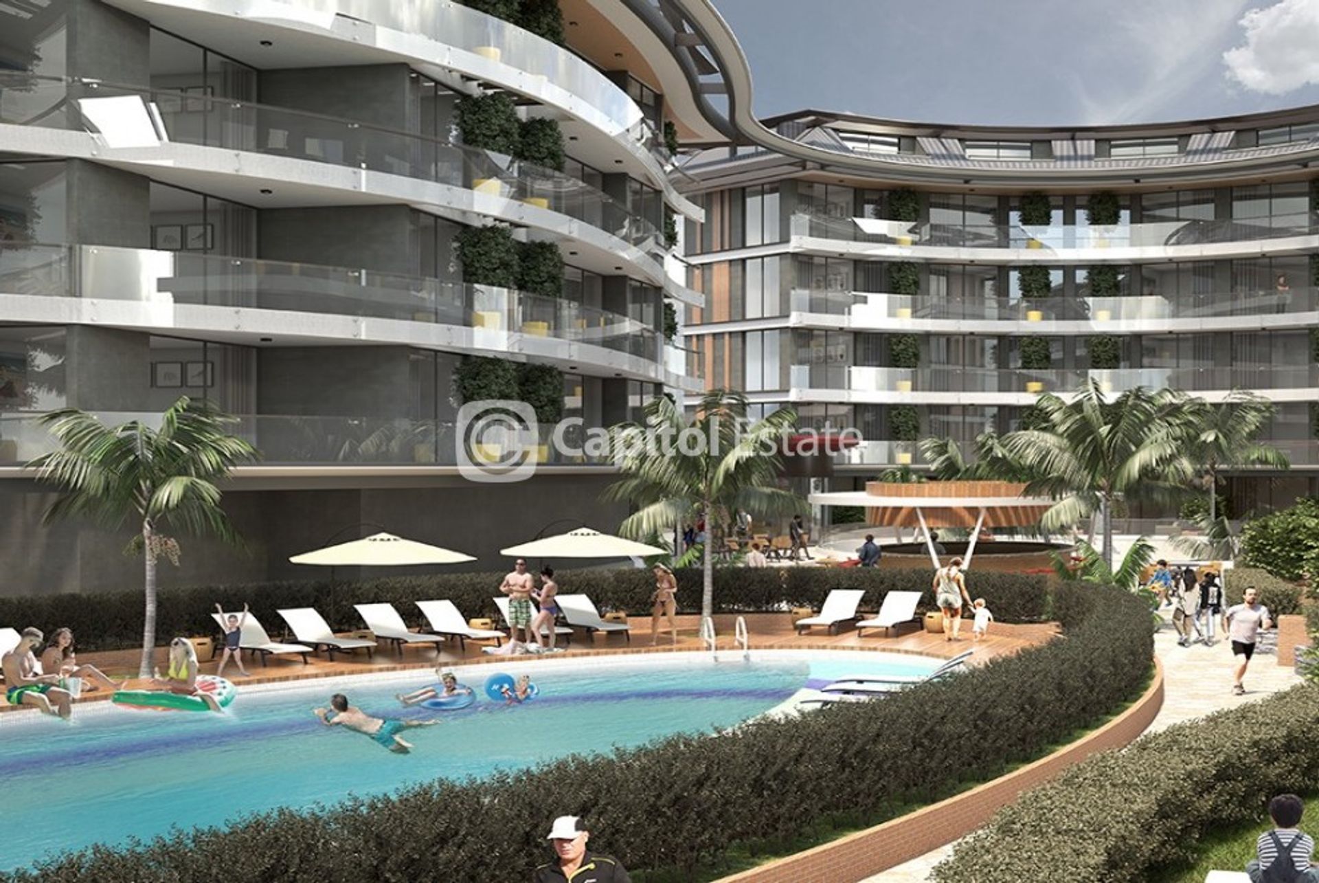 Kondominium di Oba, Antalya 11180430