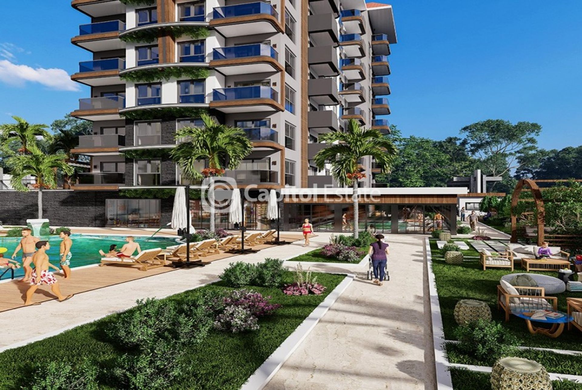 Condominium dans Payallar, Antalya 11180539