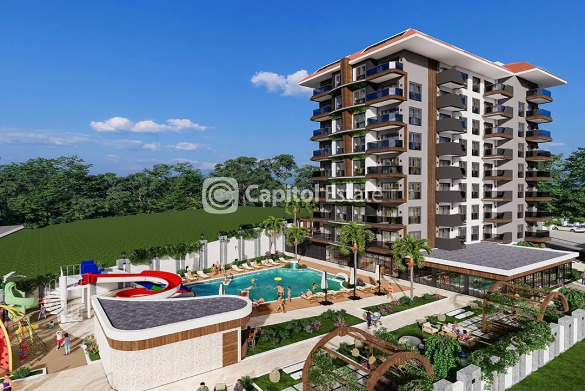 Condominium dans Payallar, Antalya 11180539