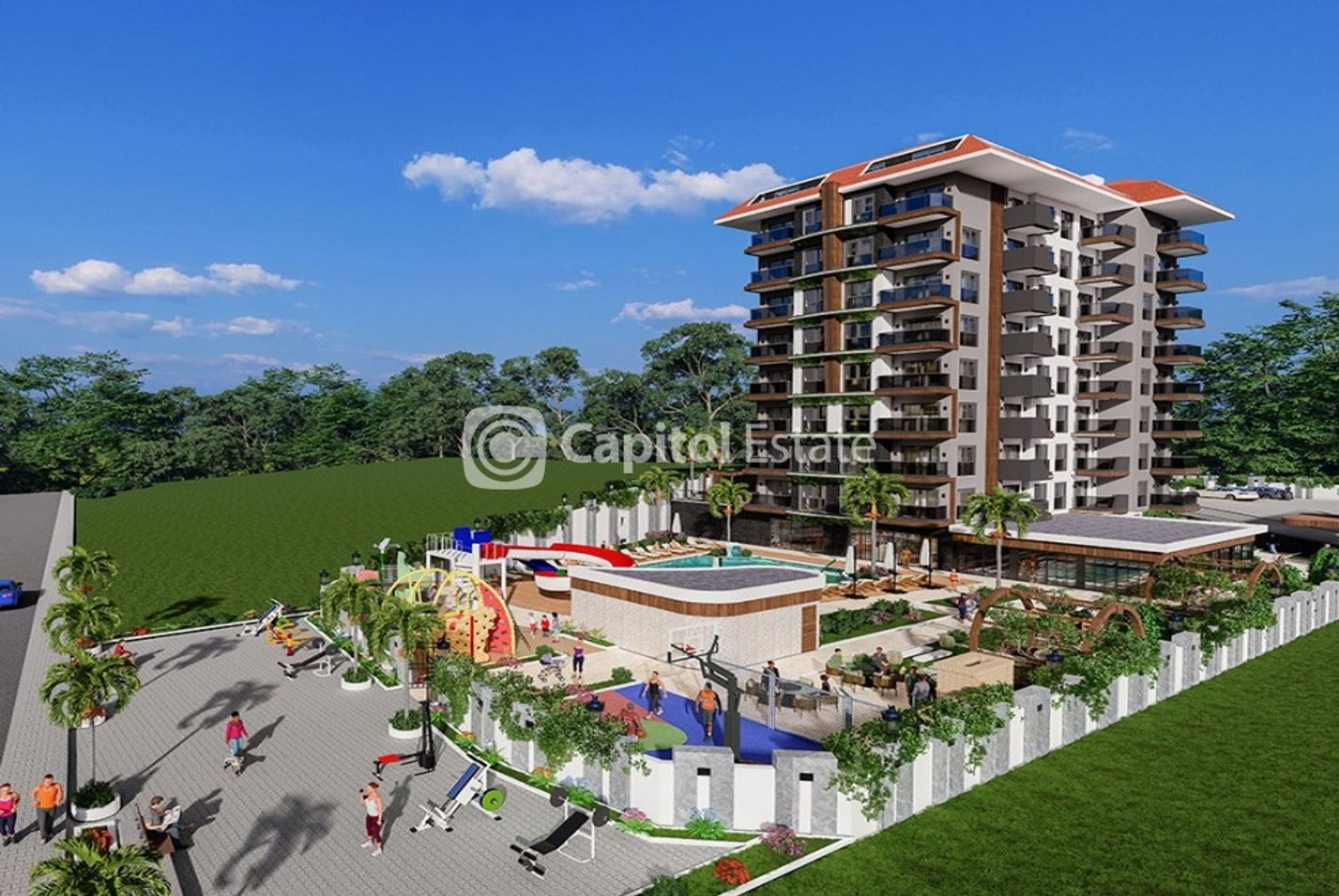 Condominium dans Payallar, Antalya 11180539