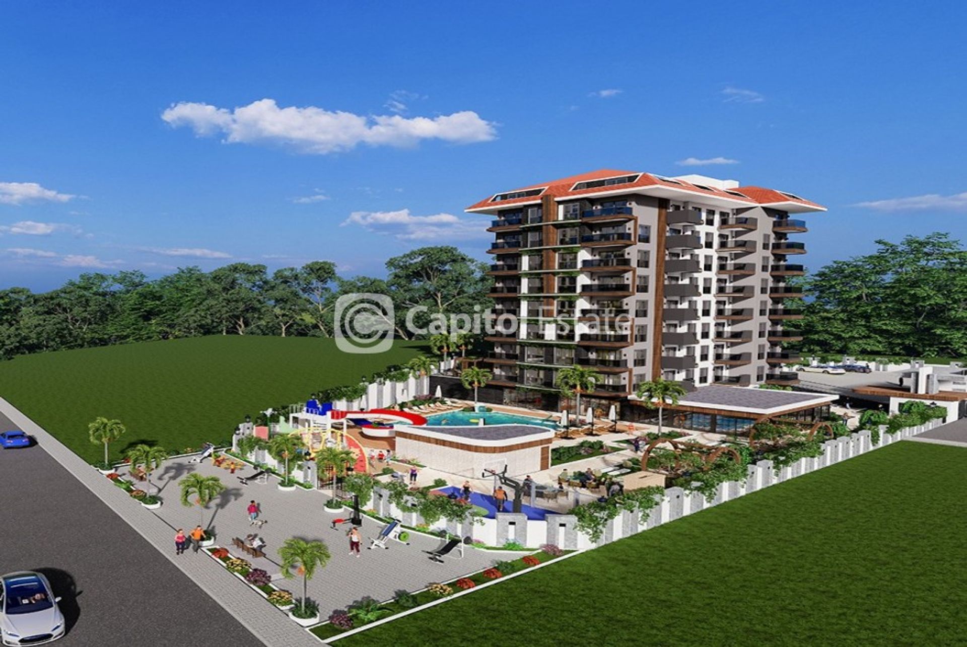 Condominium dans Payallar, Antalya 11180539