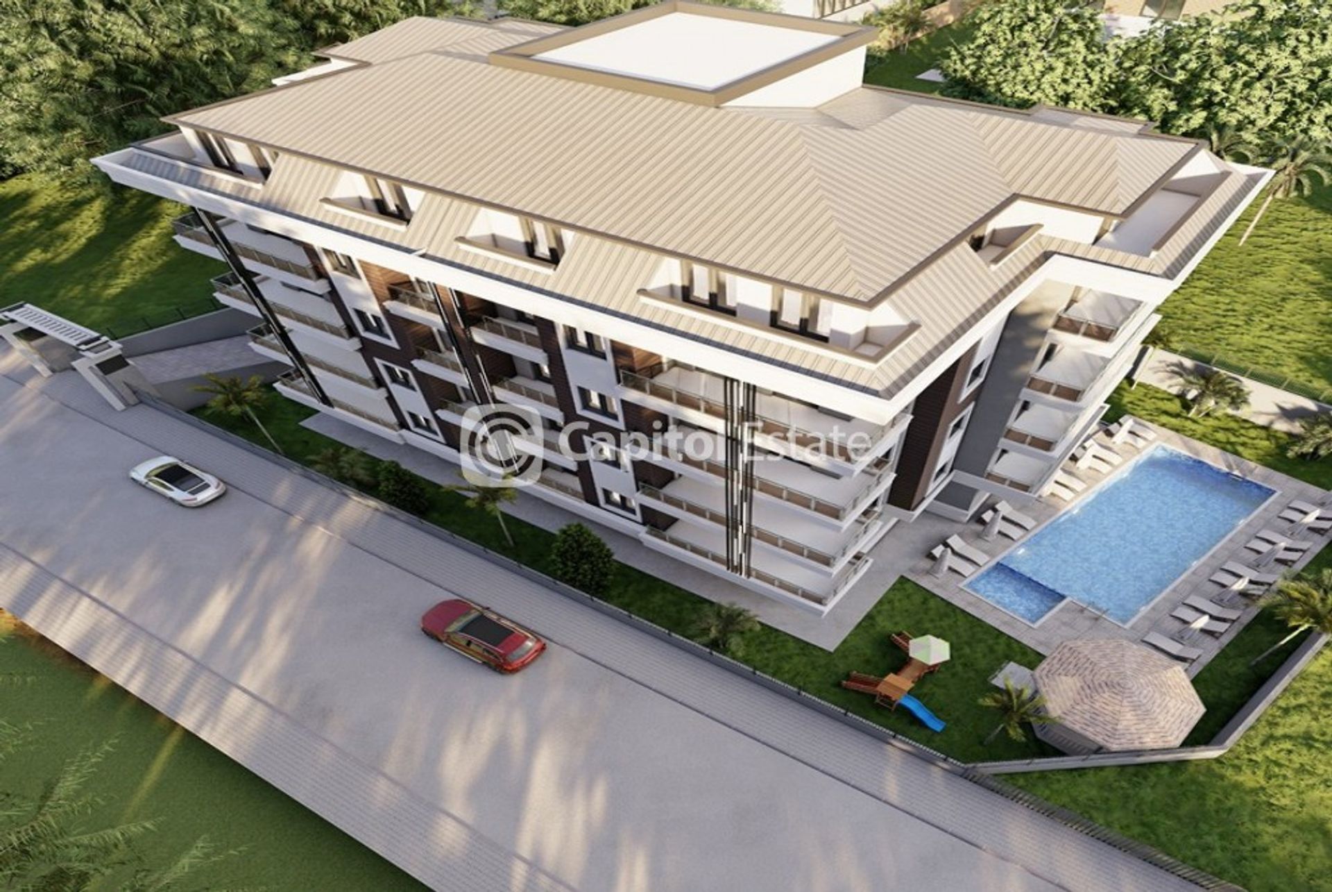 Condominium dans Kestel, Antalya 11180565