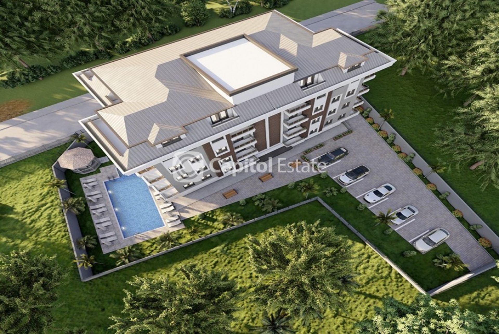 Condominio en Kestel, Antalya 11180565