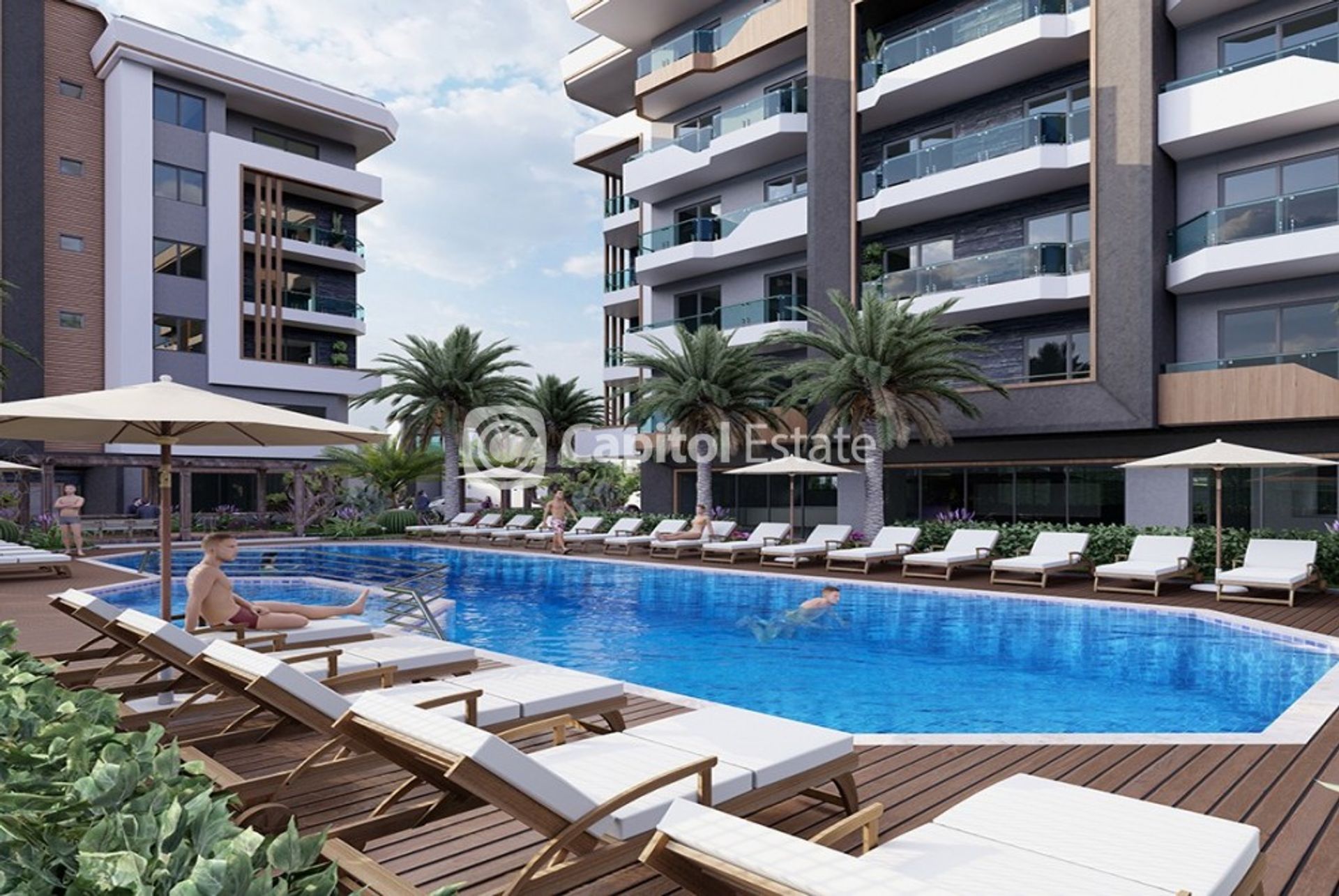 Condominium in Okurcalar, Antalya 11180567