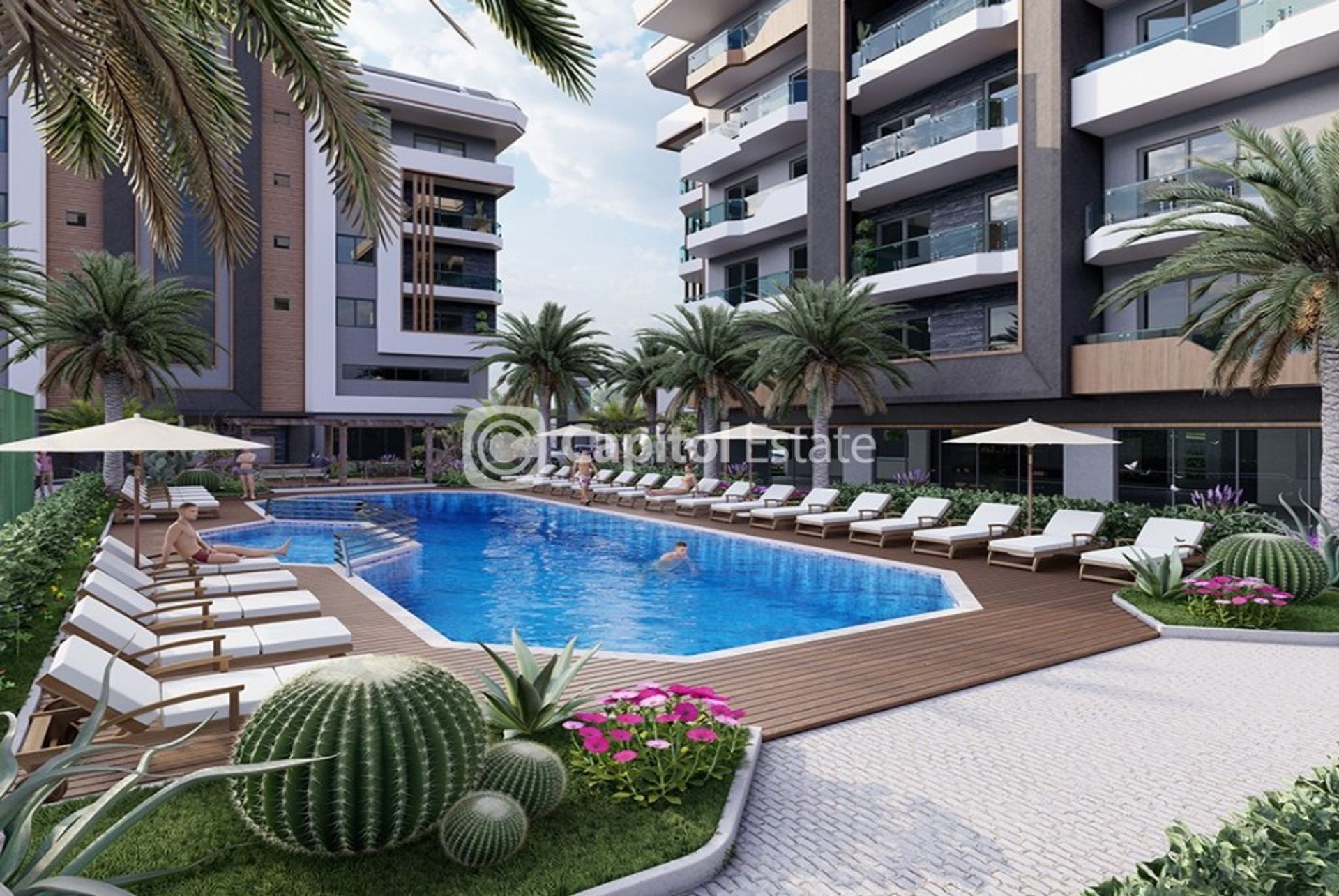 Condominium in Okurcalar, Antalya 11180567