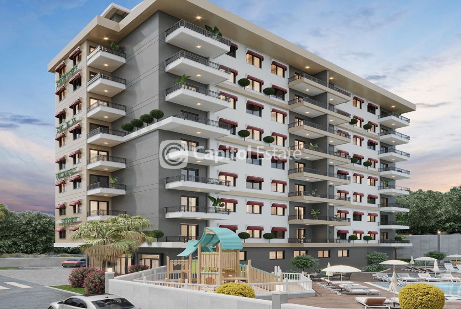 Condominium dans Avsallar, Antalya 11180606