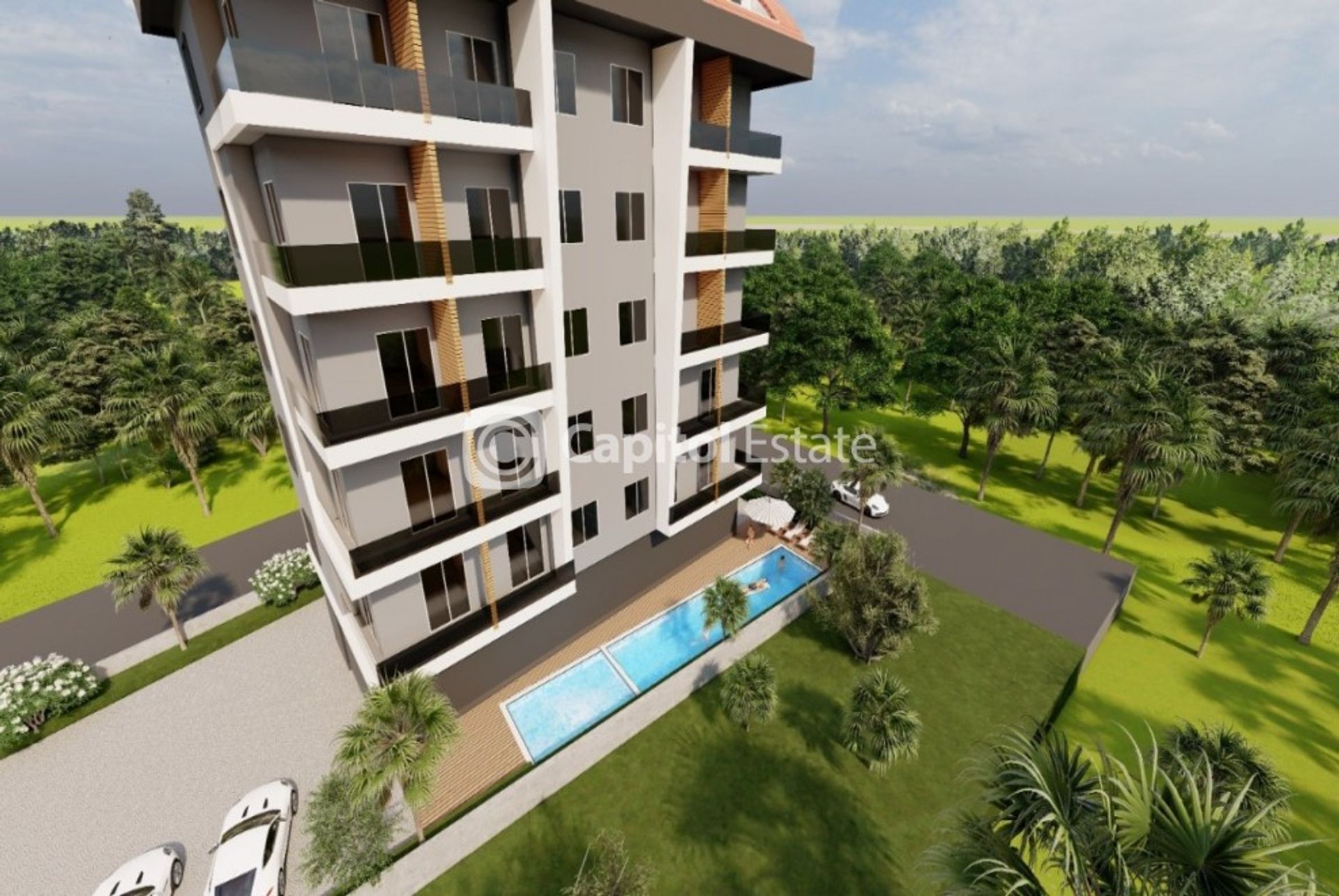 Condominium in Avsallar, Antalya 11180634