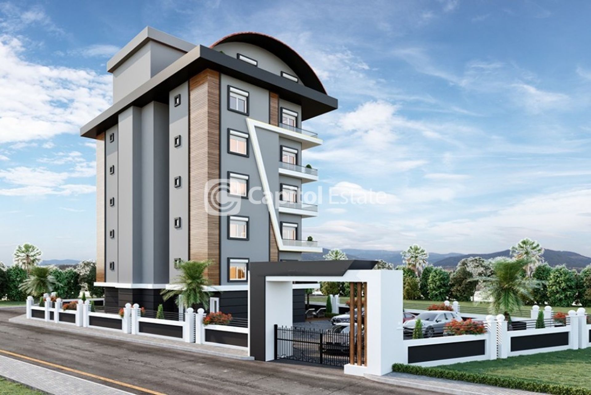 Condominium in Avsallar, Antalya 11180634