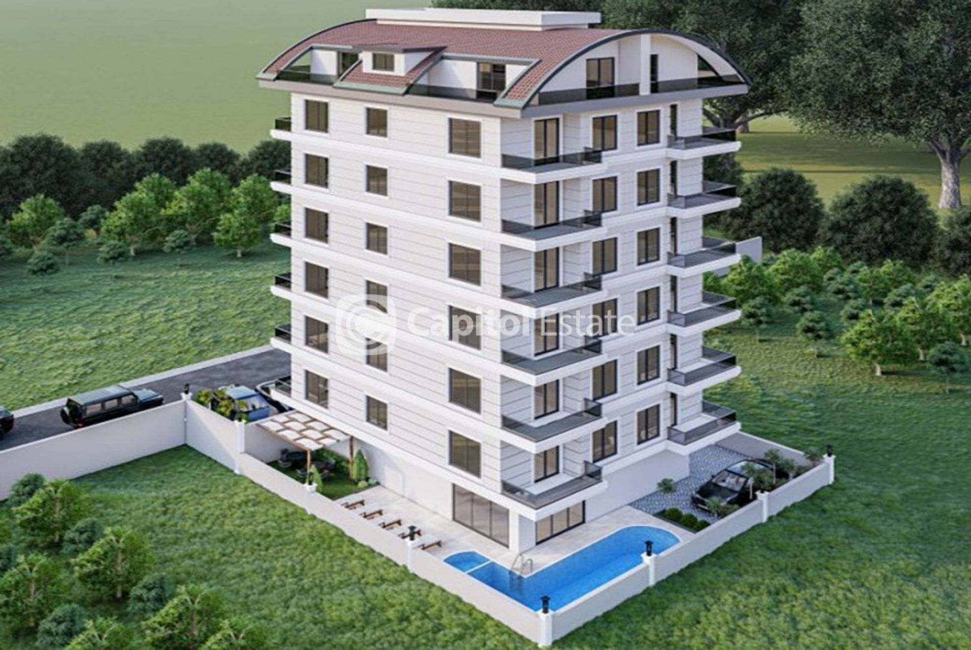 Condominio en Mahmutlar, Antalya 11180647