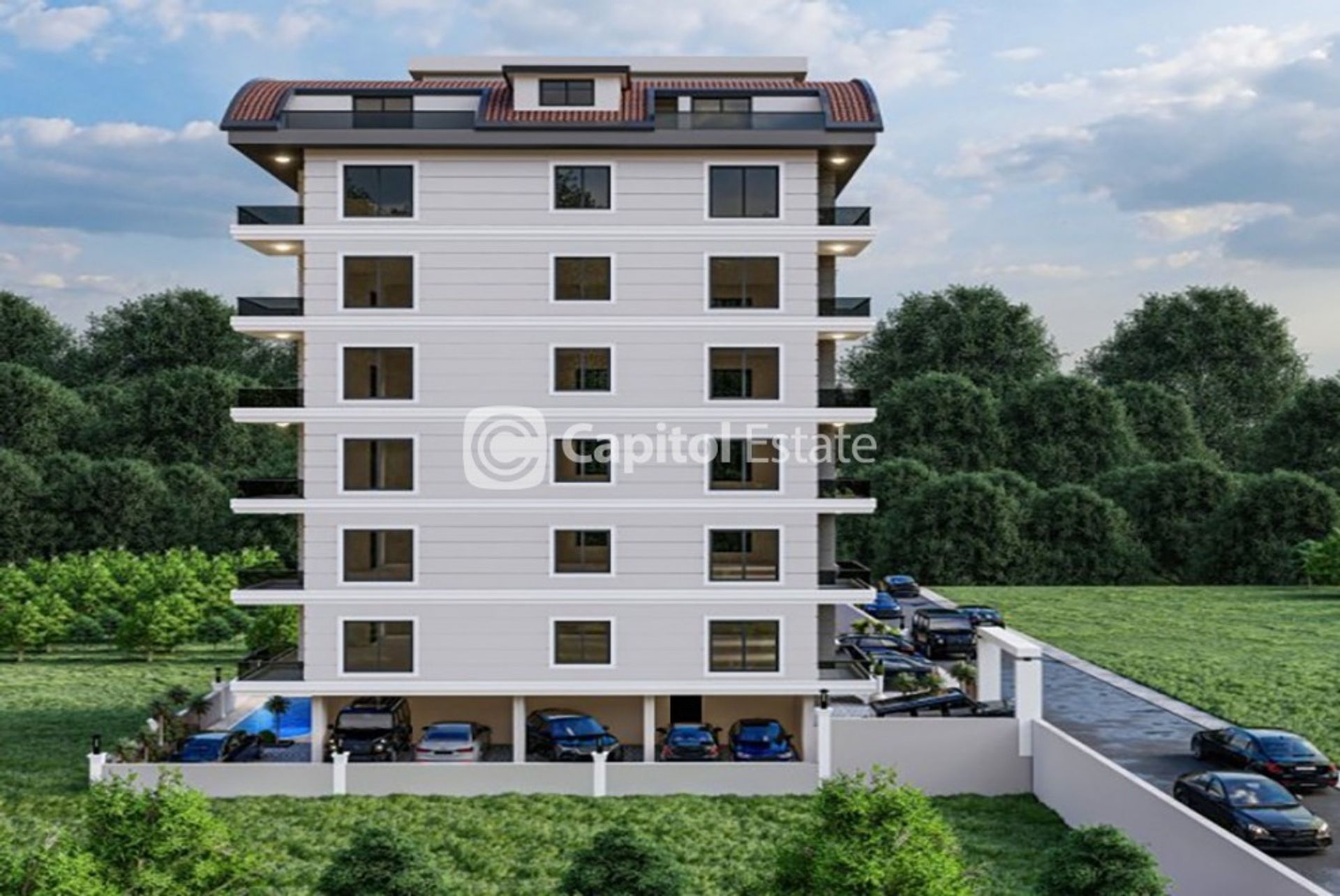 Condominio en Mahmutlar, Antalya 11180647