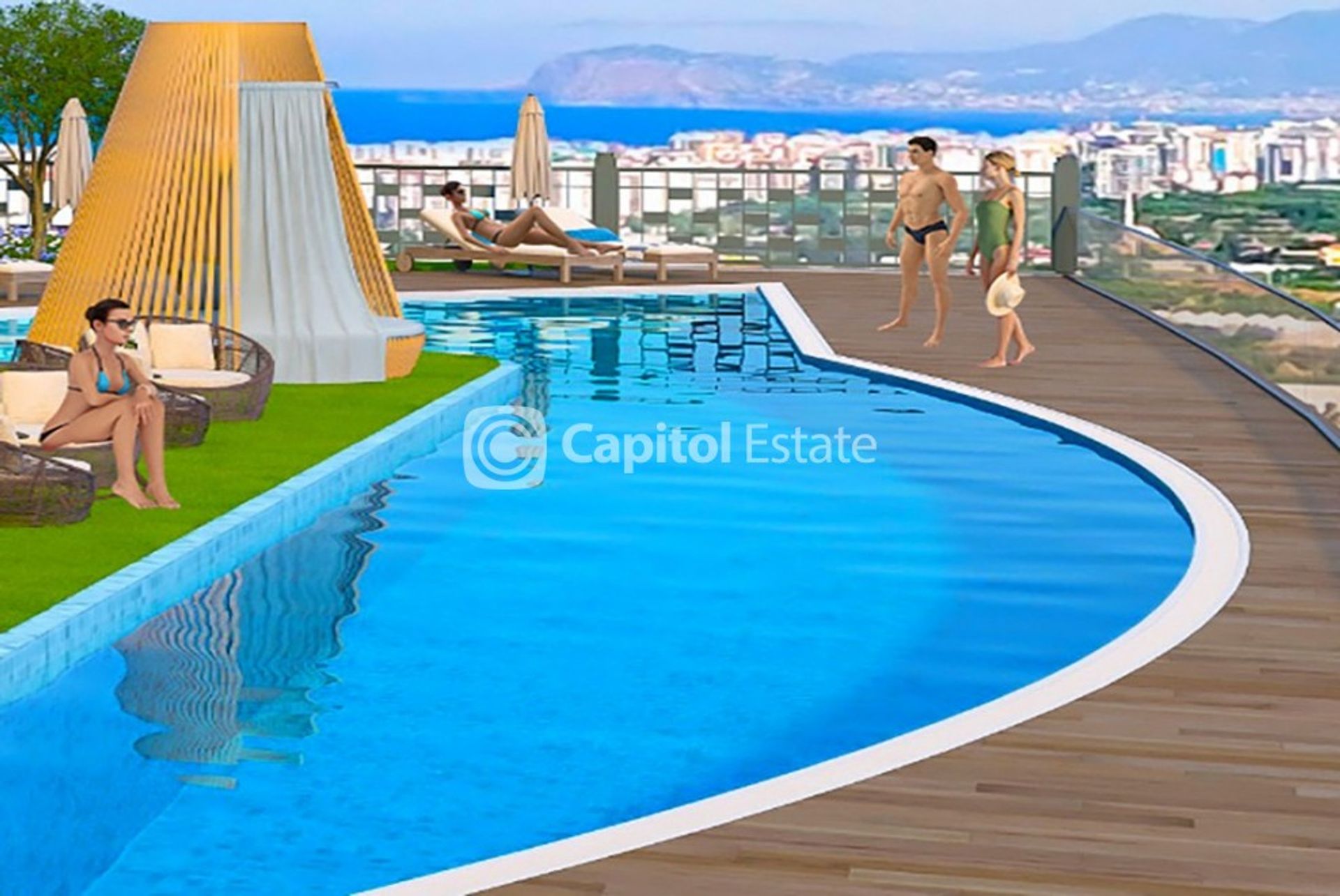 Condominium in Kargıcak, Antalya 11180660