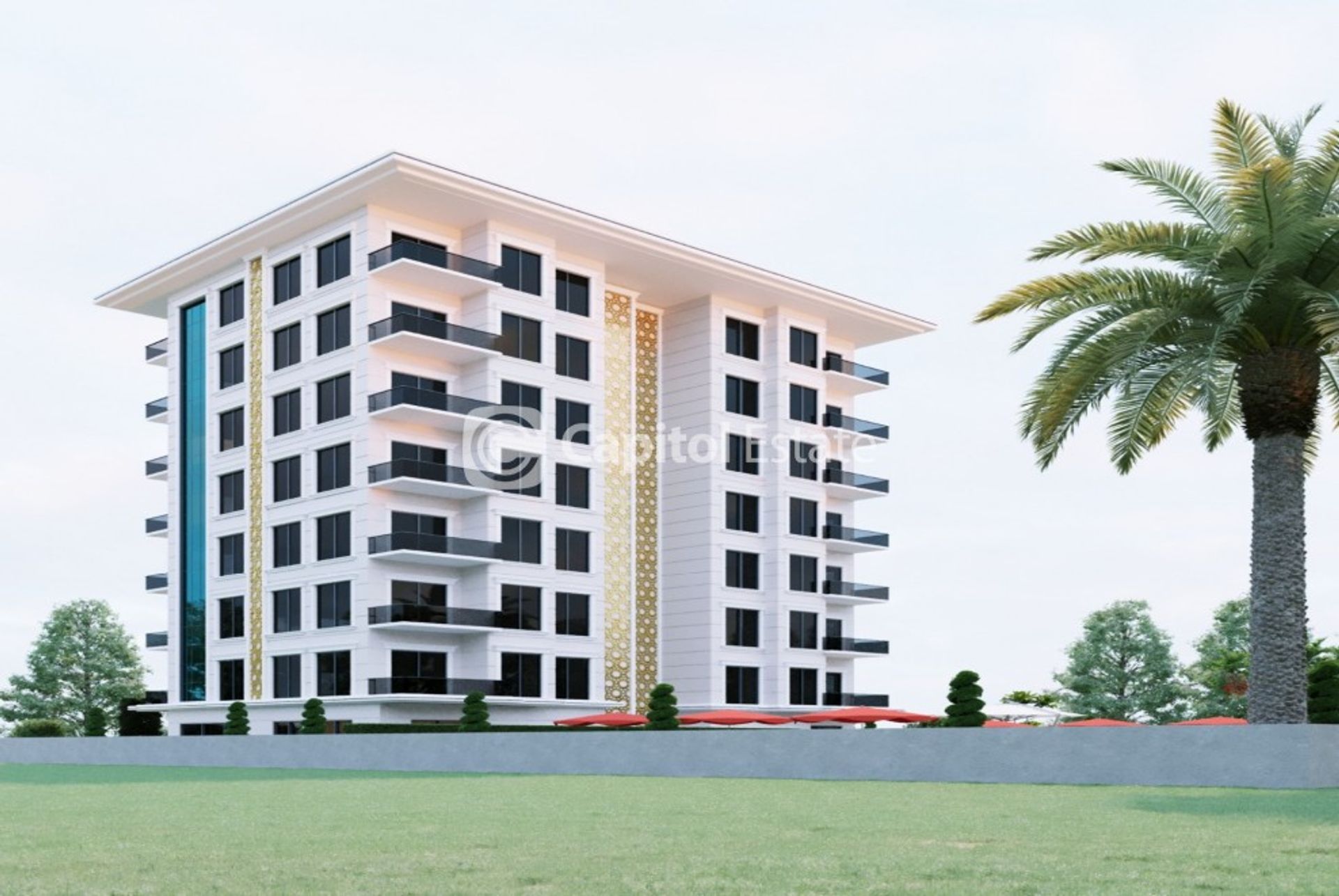 Condominium in Avsallar, Antalya 11180663