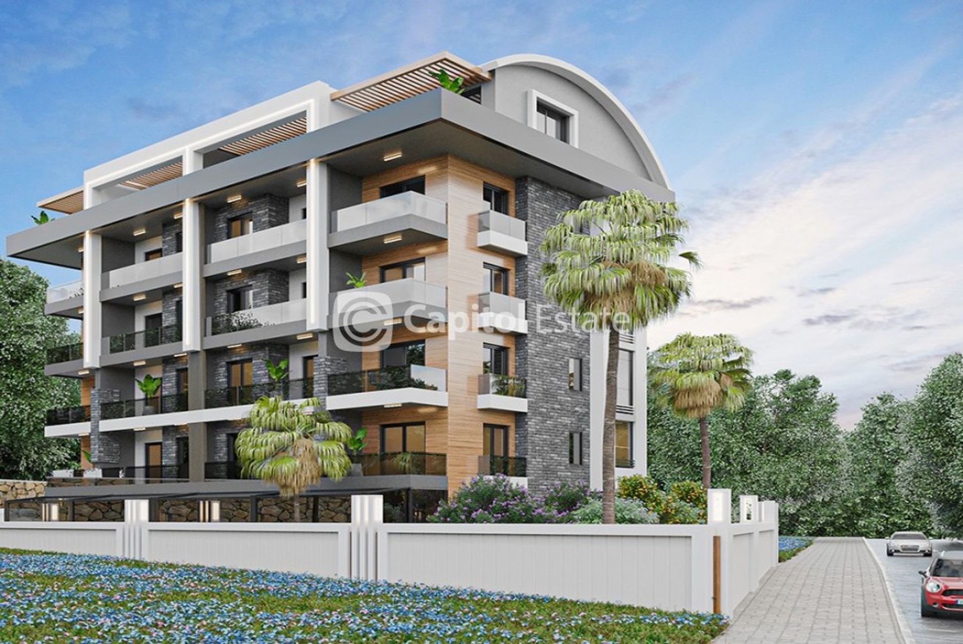 Condominium in Oba, Antalya 11180676