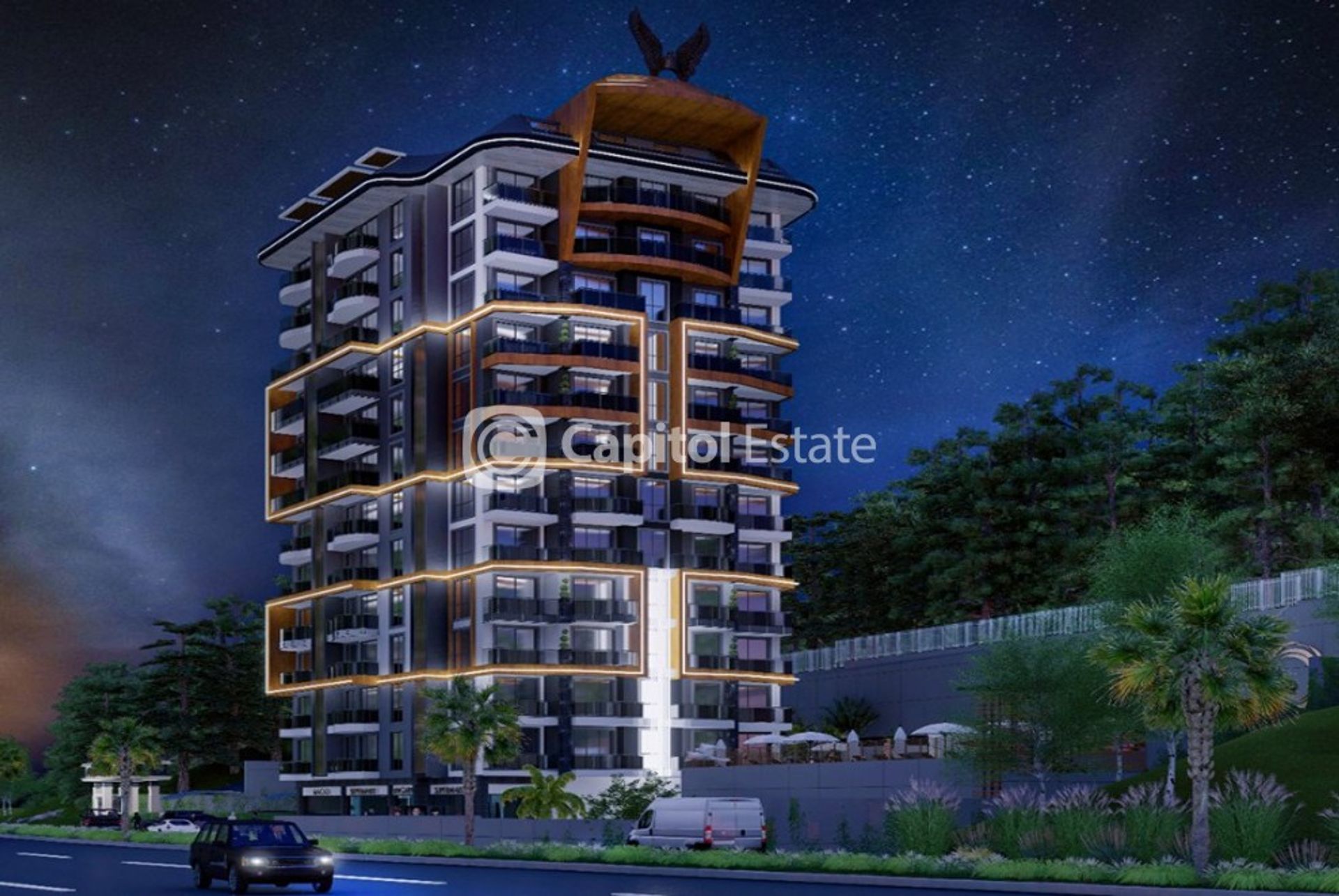 Condominium in Kestel, Antalya 11180681