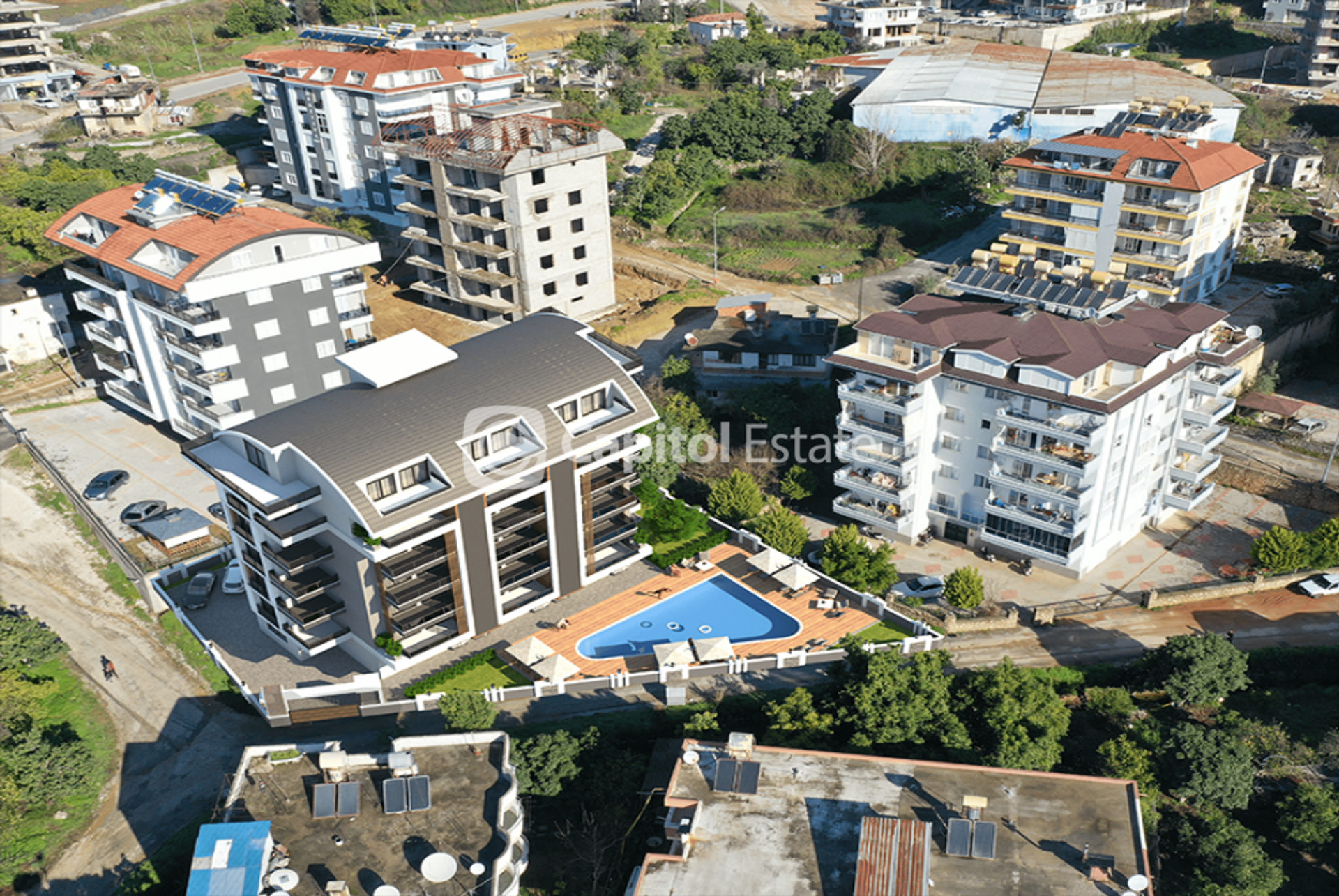 Condominium in Kestel, Antalya 11180701