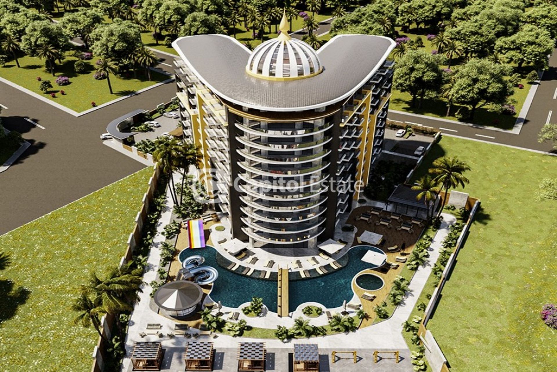 Condominium in Gazipasa, Antalya 11180715