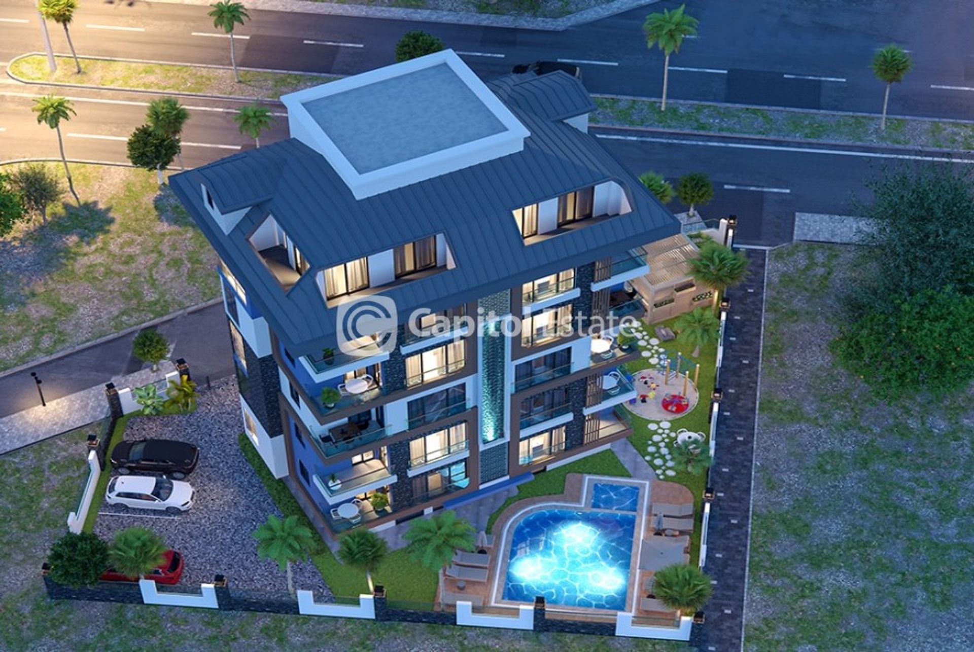 Condominium in Kestel, Antalya 11180728