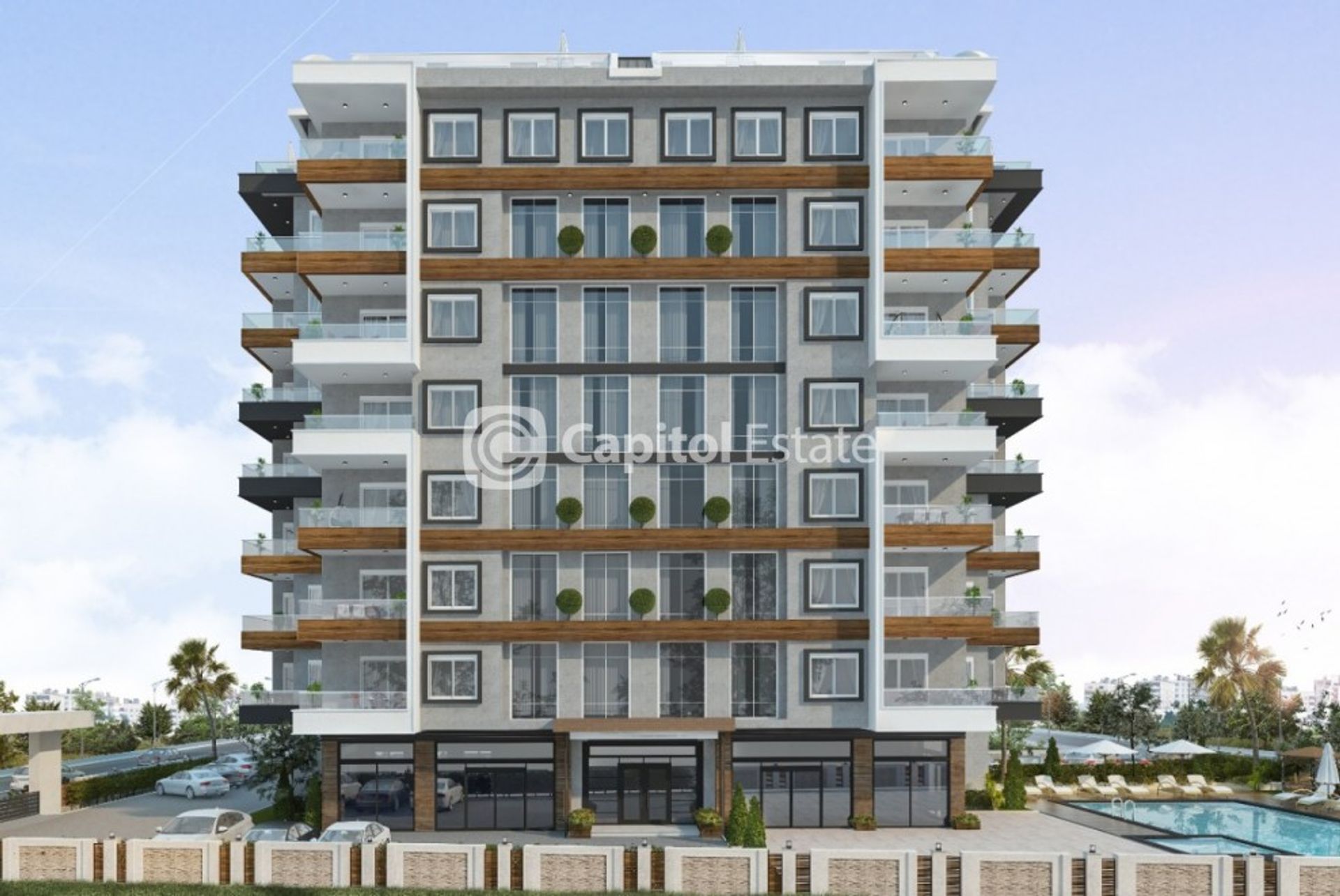 Condominium in Avsallar, Antalya 11180747