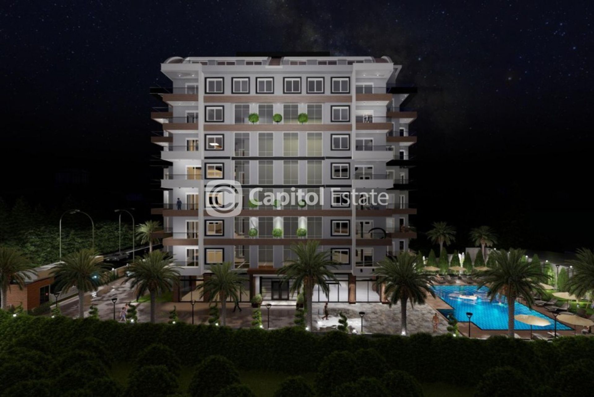 Condominium in Avsallar, Antalya 11180747