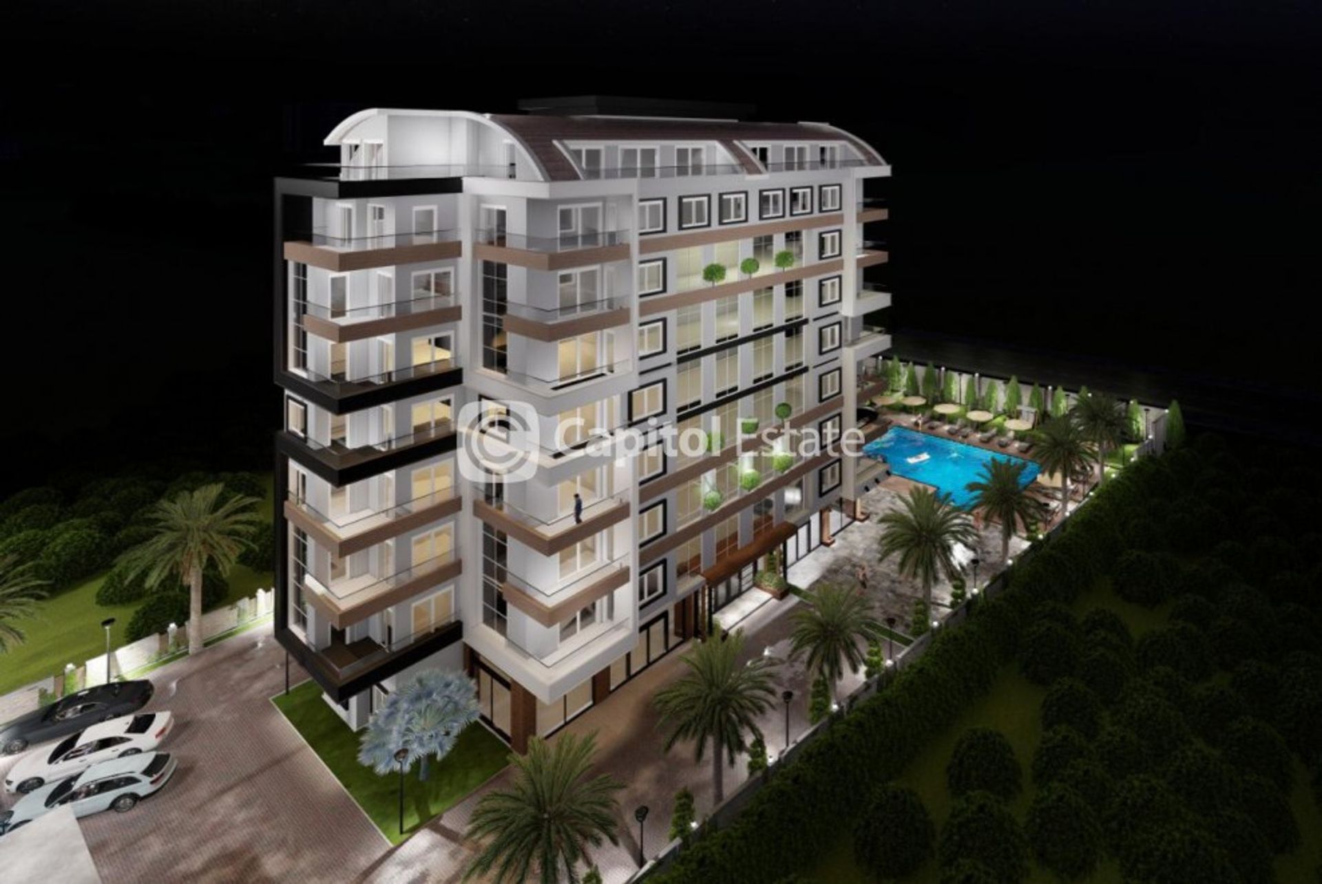 Condominium in Avsallar, Antalya 11180747