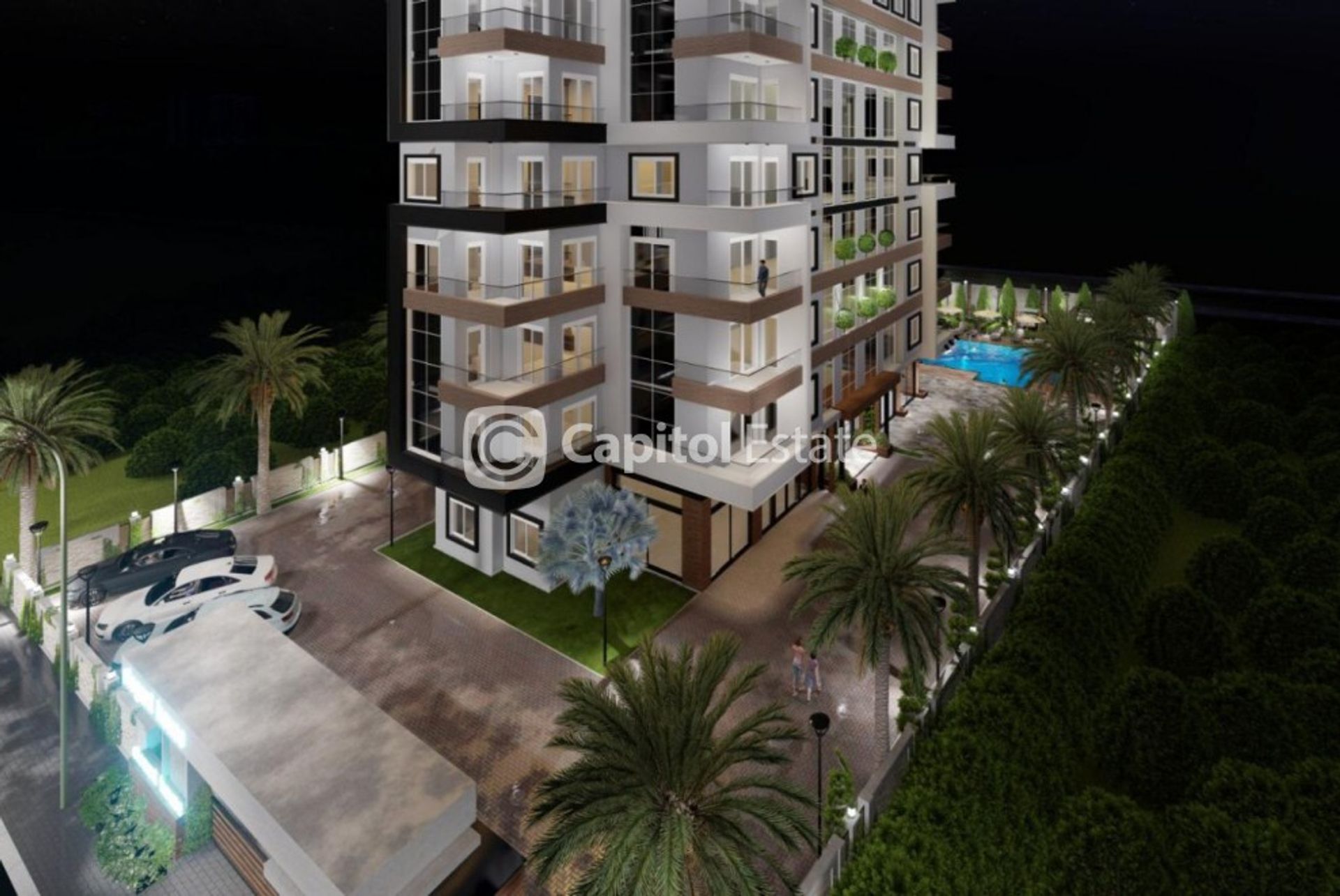 Condominium in Avsallar, Antalya 11180747