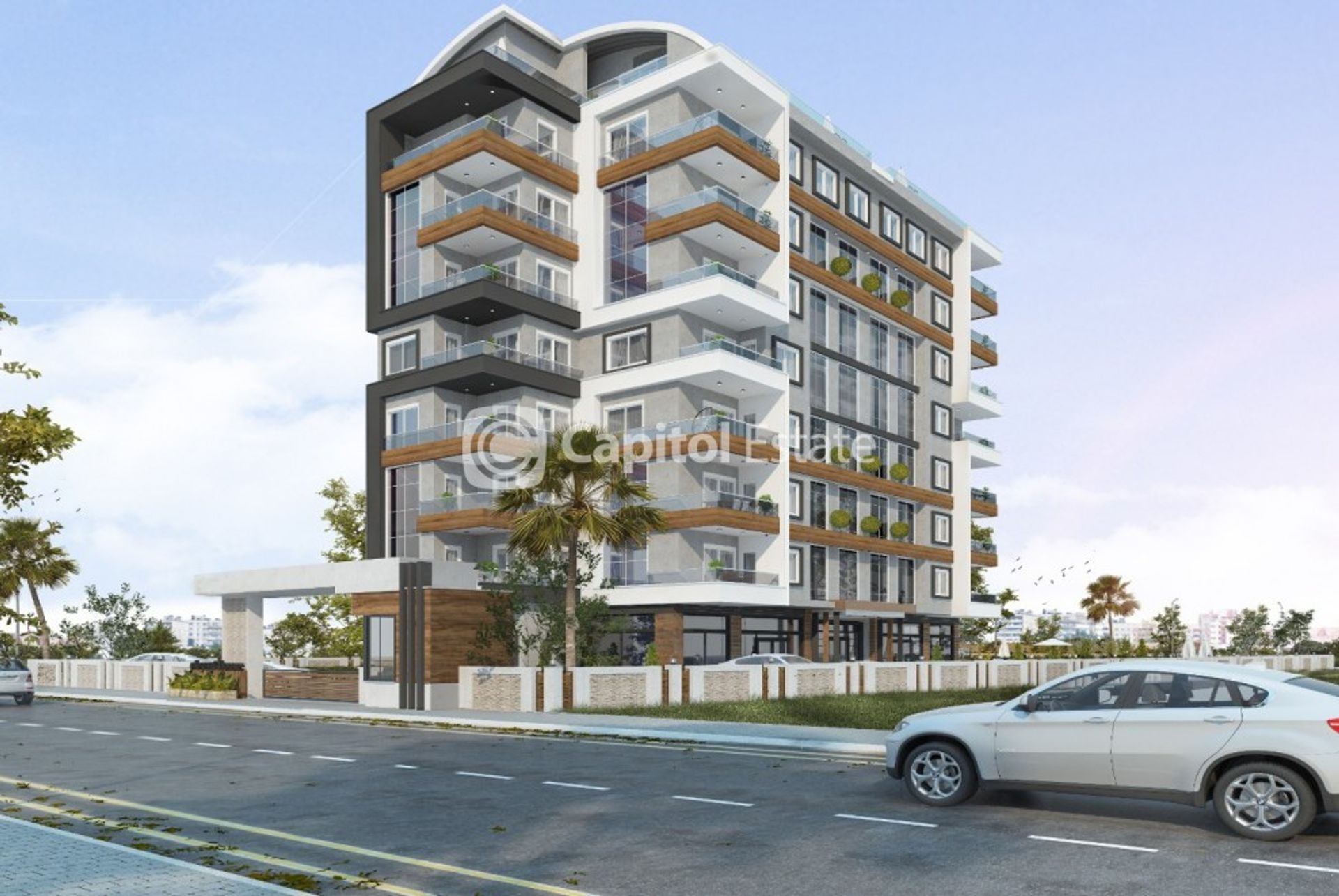 Condominium in Avsallar, Antalya 11180747