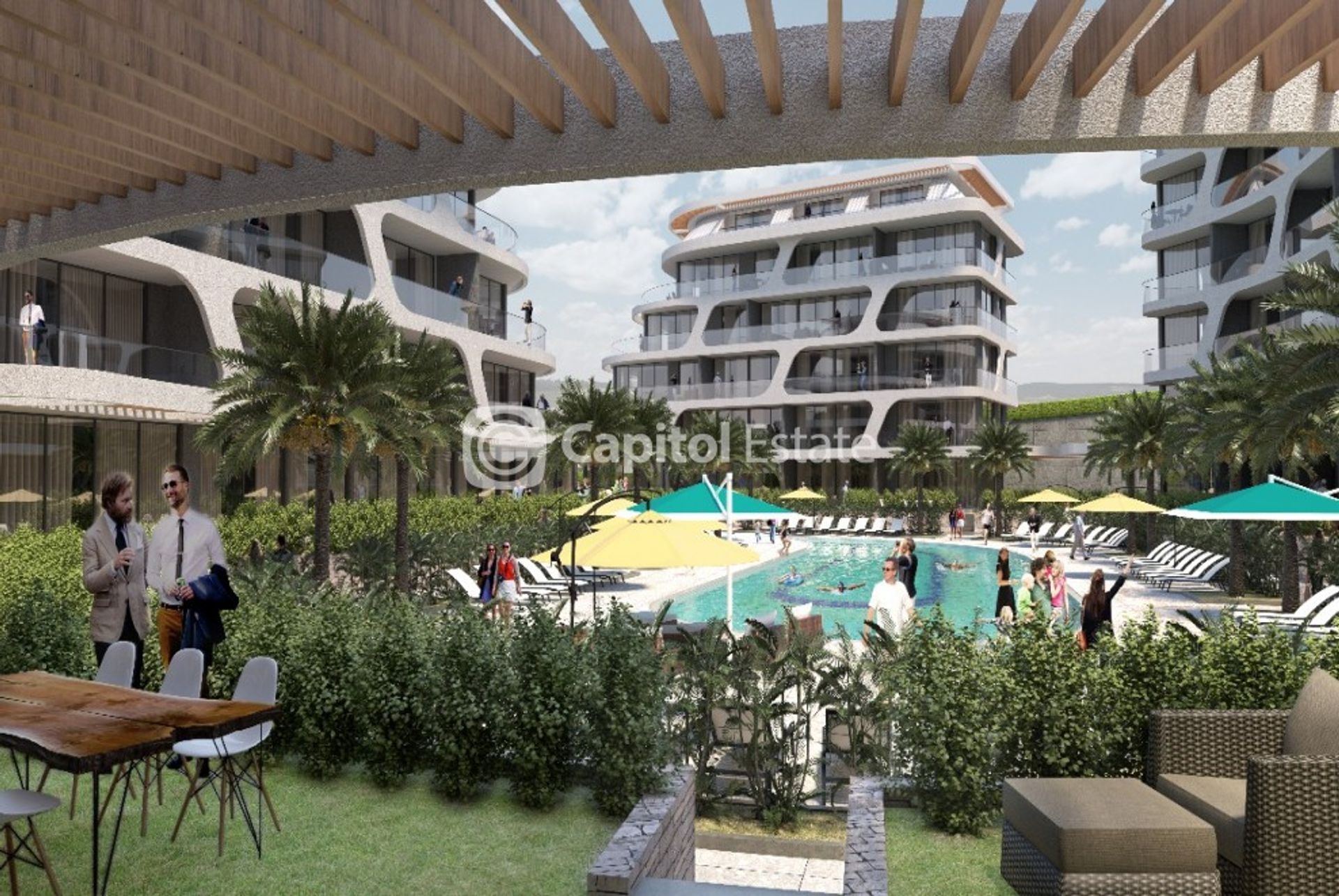 Condominium in Oba, Antalya 11180797