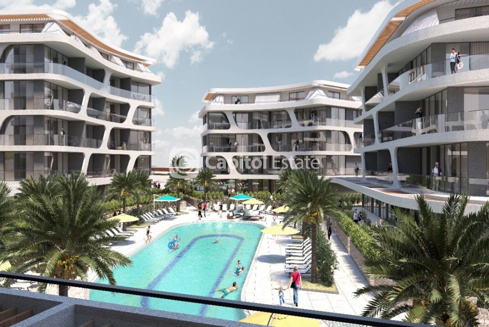 Condominium in Oba, Antalya 11180797