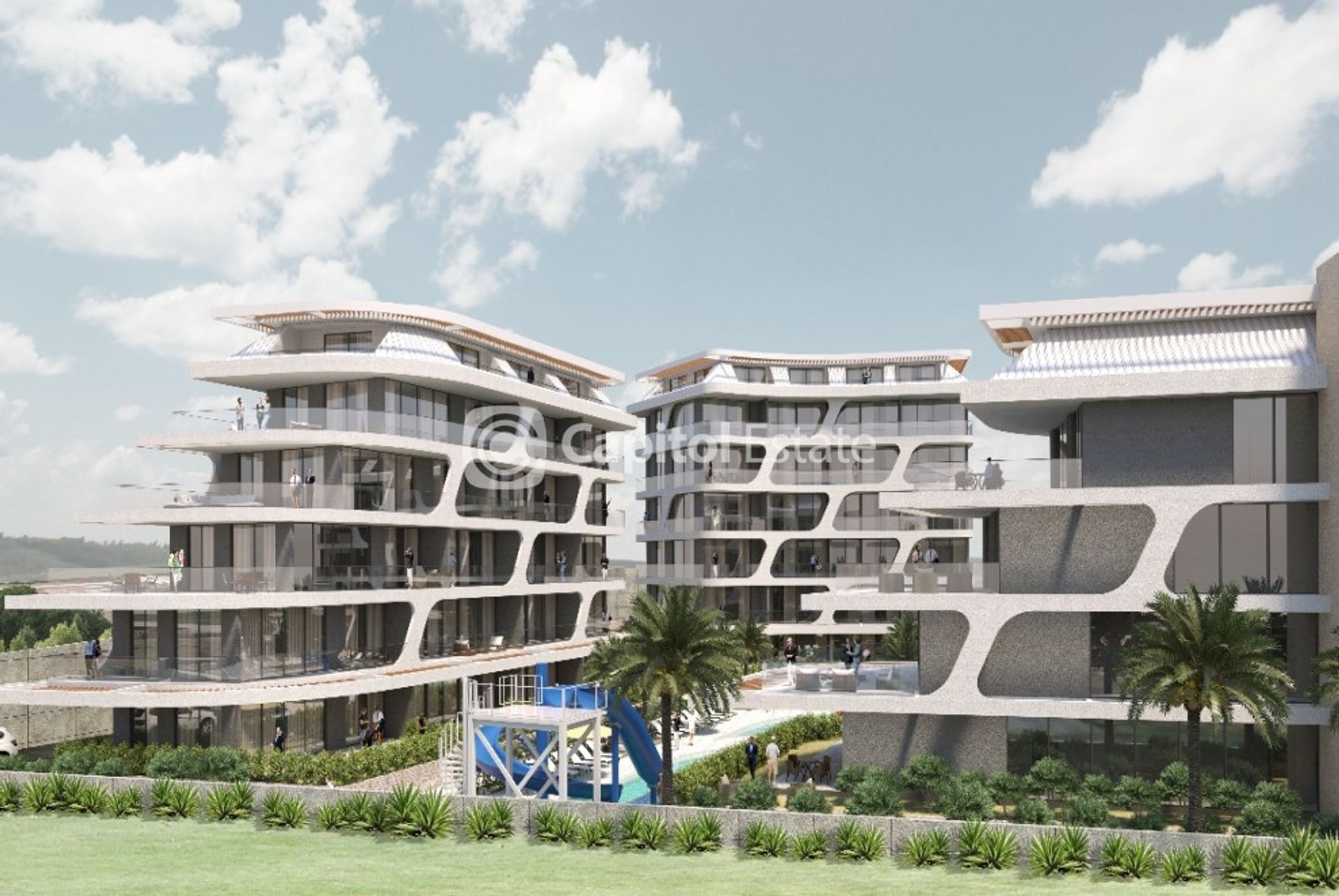 Condominium in Oba, Antalya 11180797