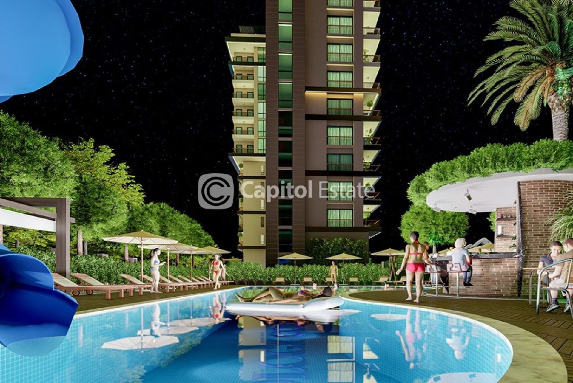 Condominium in Mahmutlar, Antalya 11180861