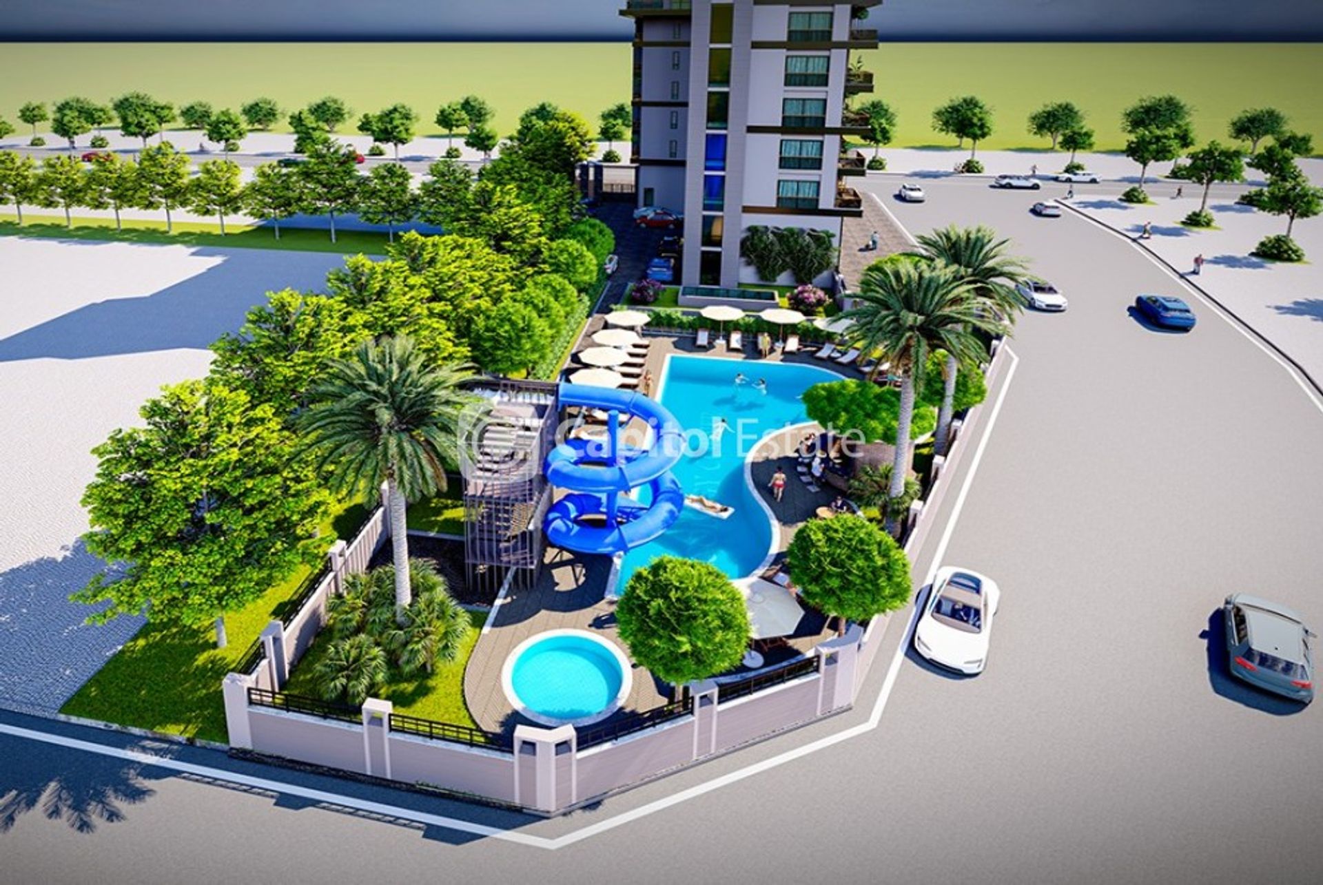 Condominium in Mahmutlar, Antalya 11180861