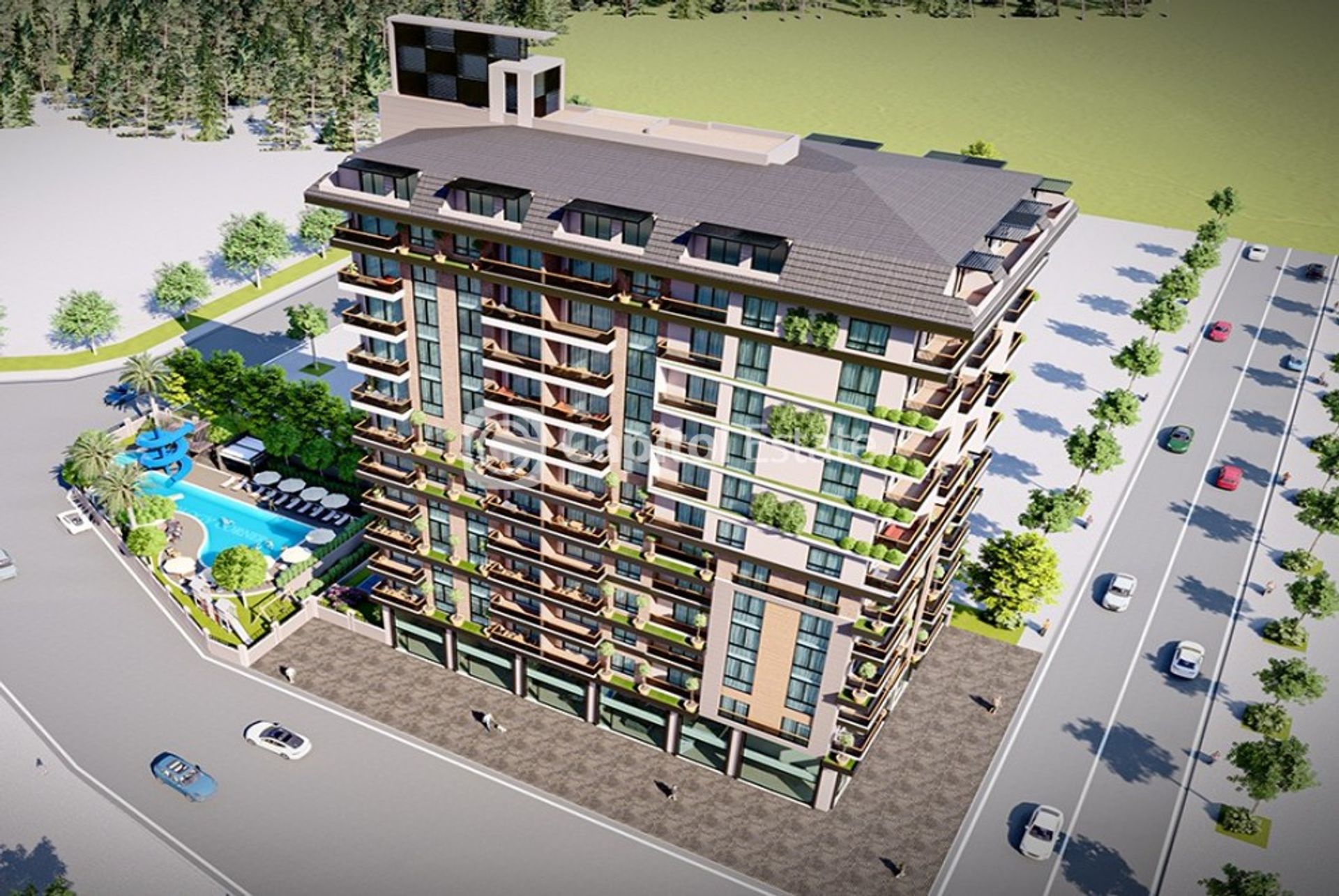 Condominium in Kestel, Antalya 11180861