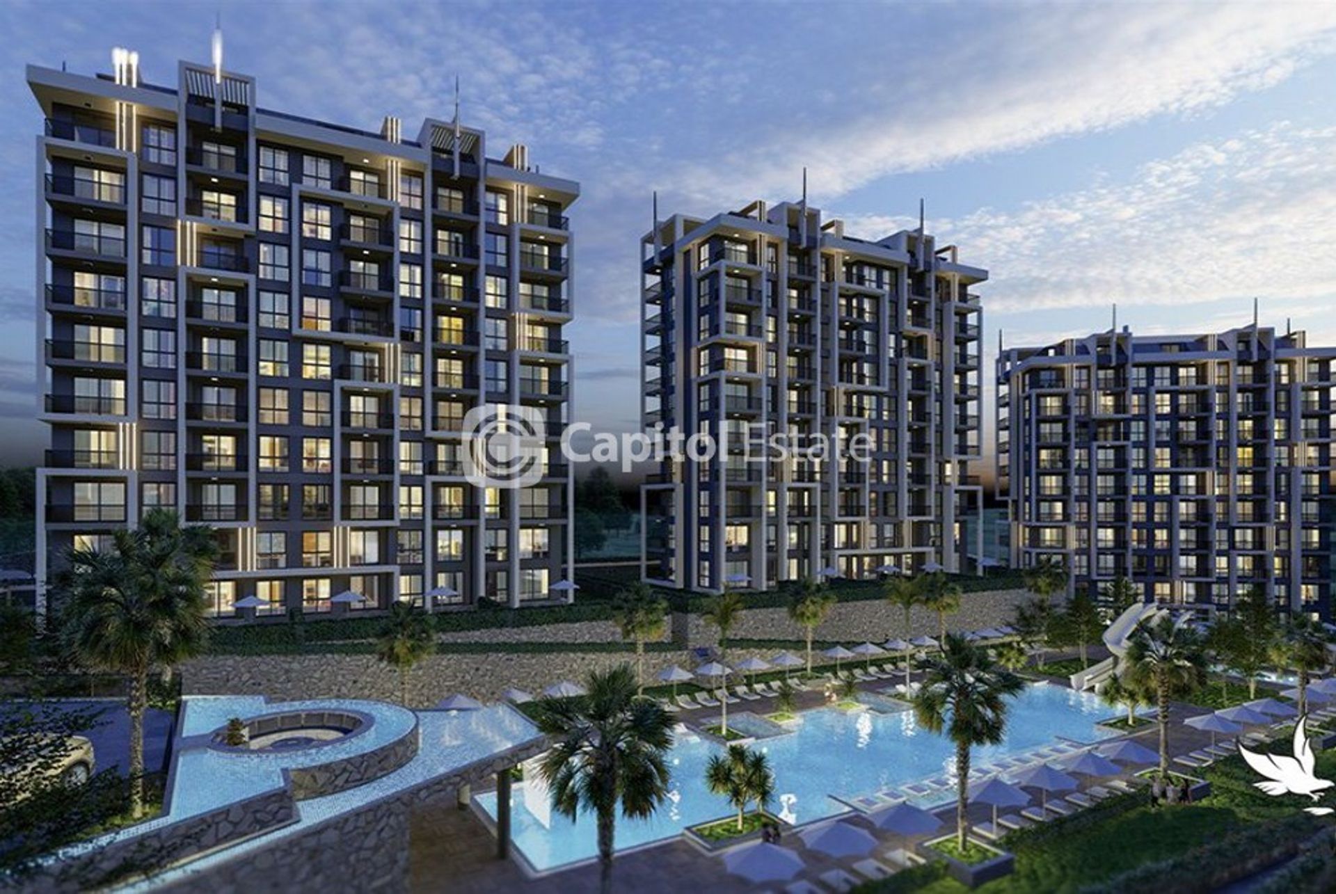 Condominium dans Avsallar, Antalya 11180937